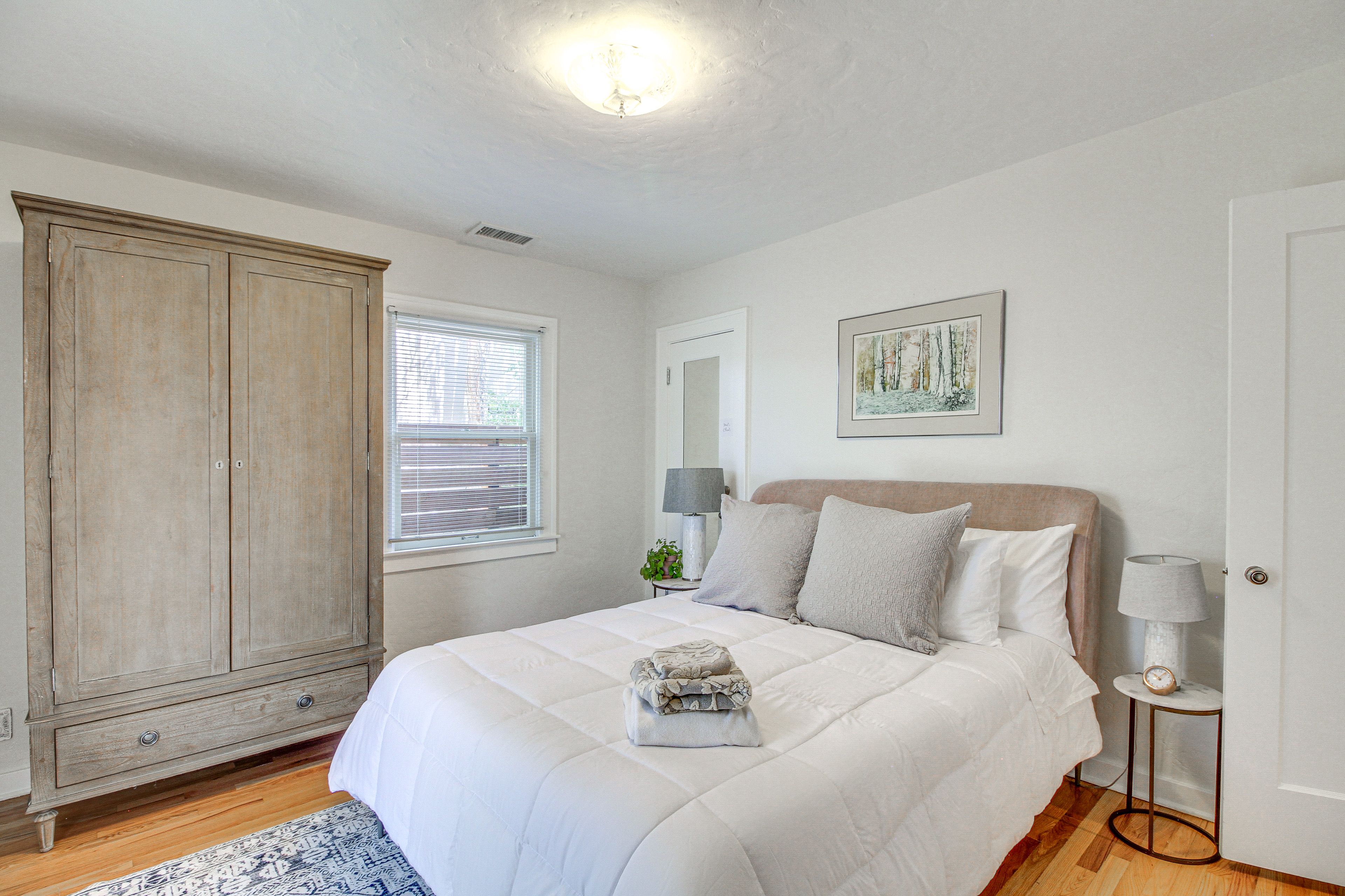Bedroom 3 | Queen Bed | Central Heating & A/C