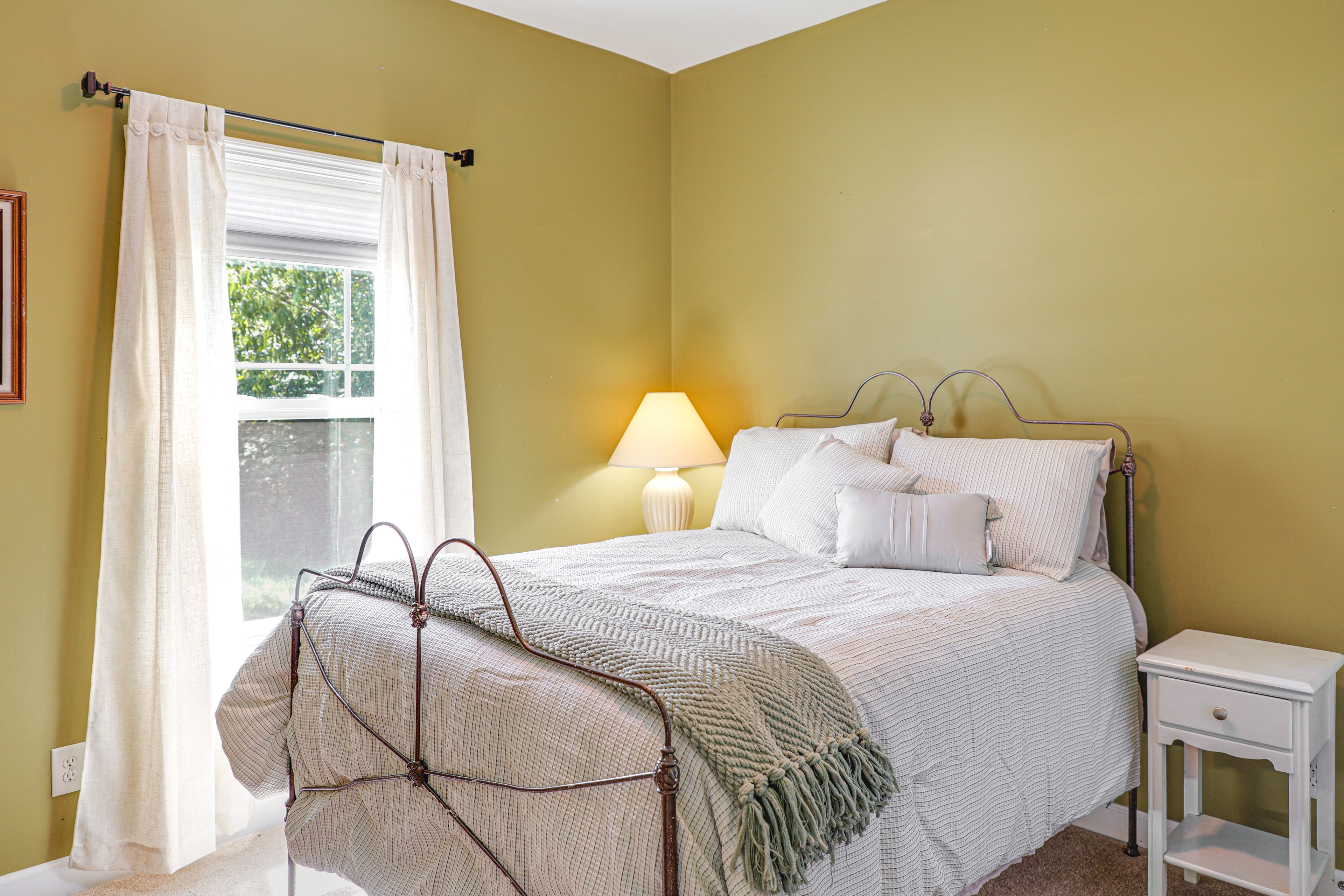 Bedroom 2 | Queen Bed | Central Heating & A/C