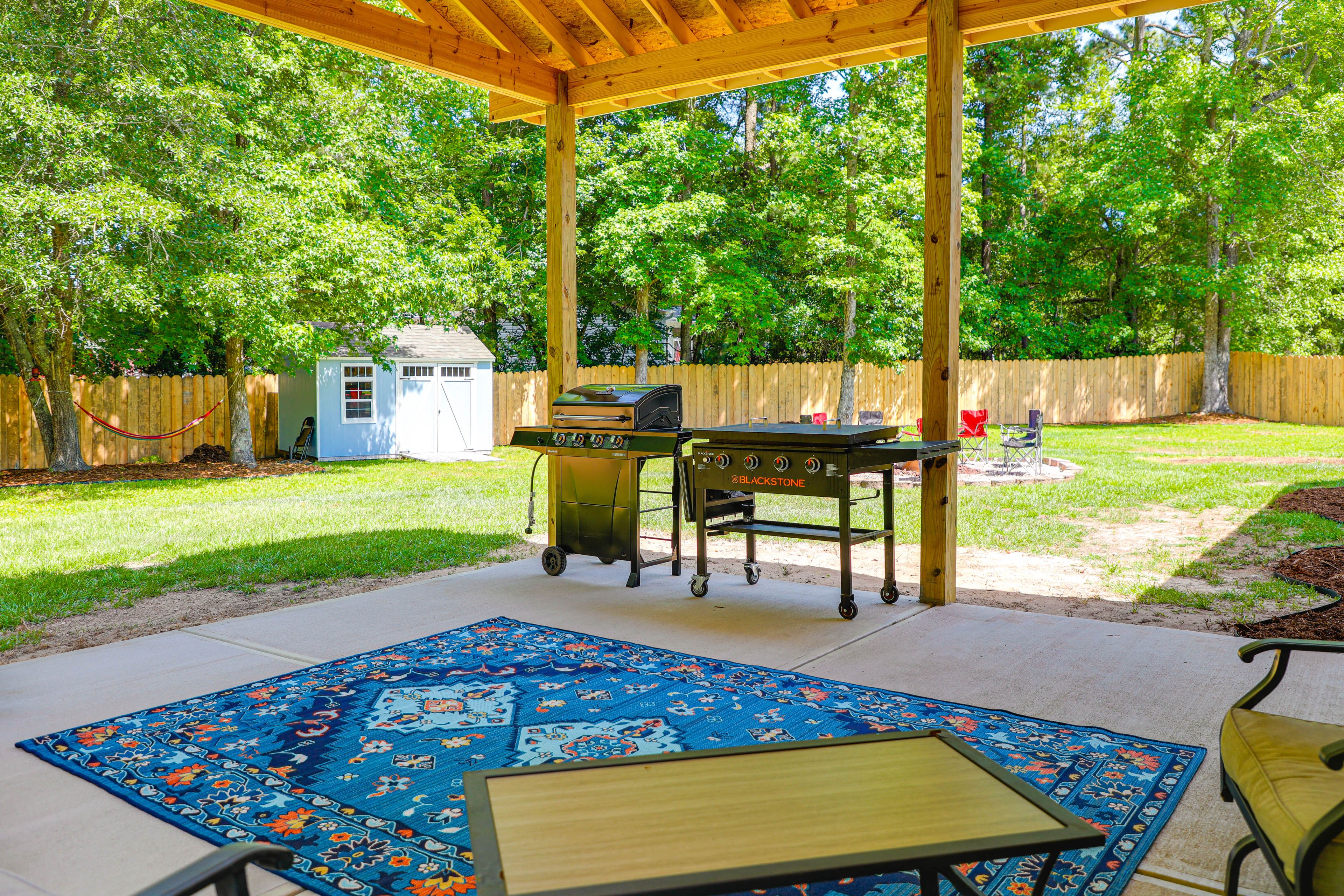 Covered Patio | Backyard