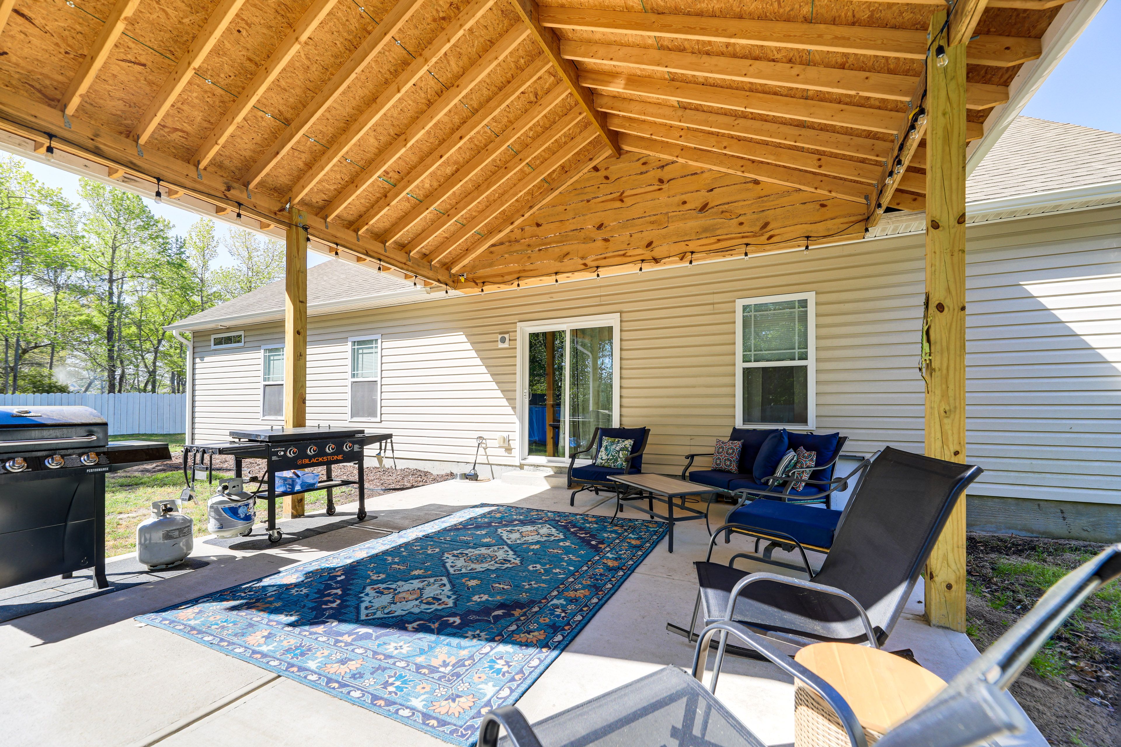 Covered Patio | Backyard