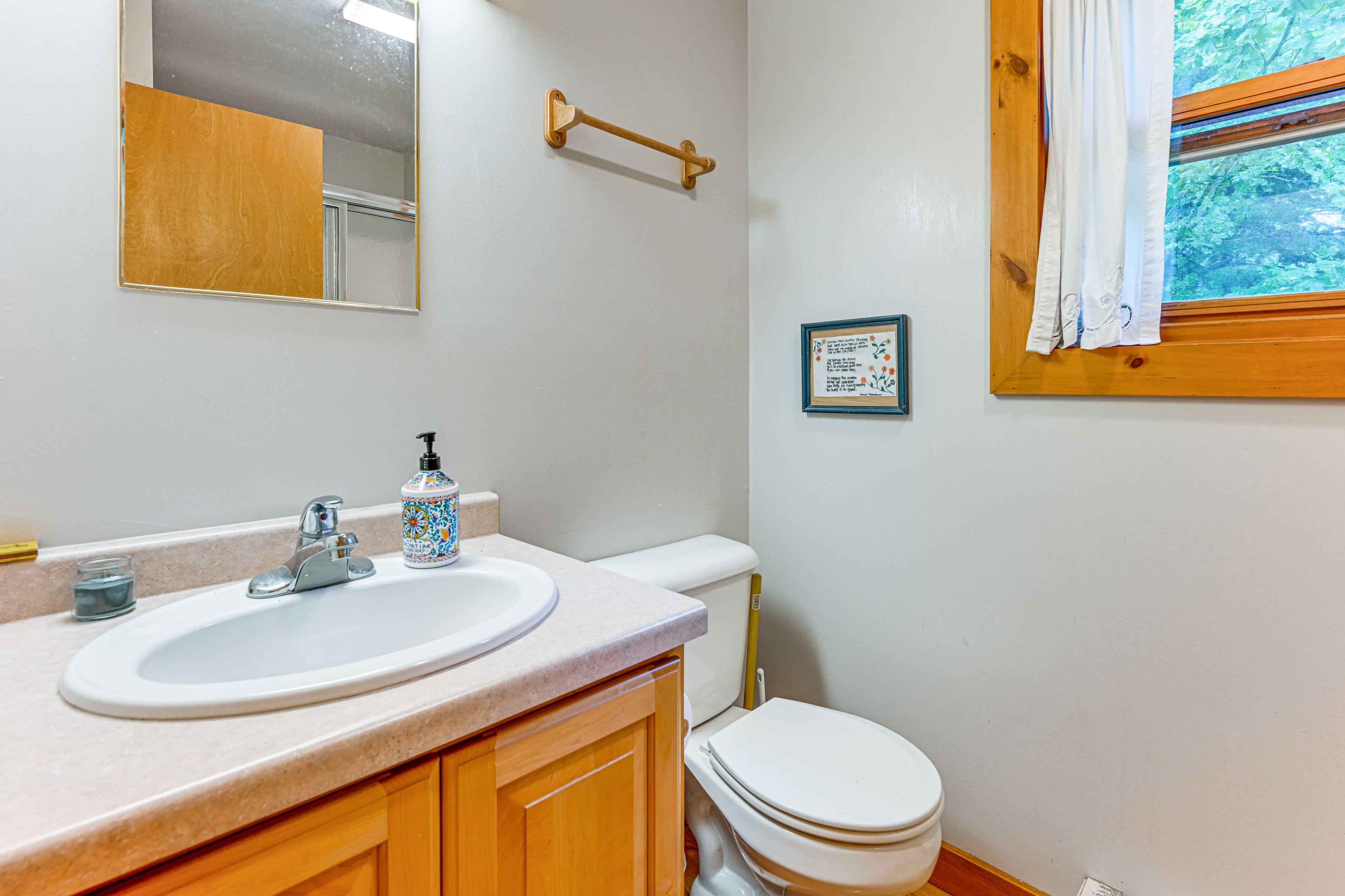 Bathroom | Complimentary Toiletries | Towels Provided | Main Level