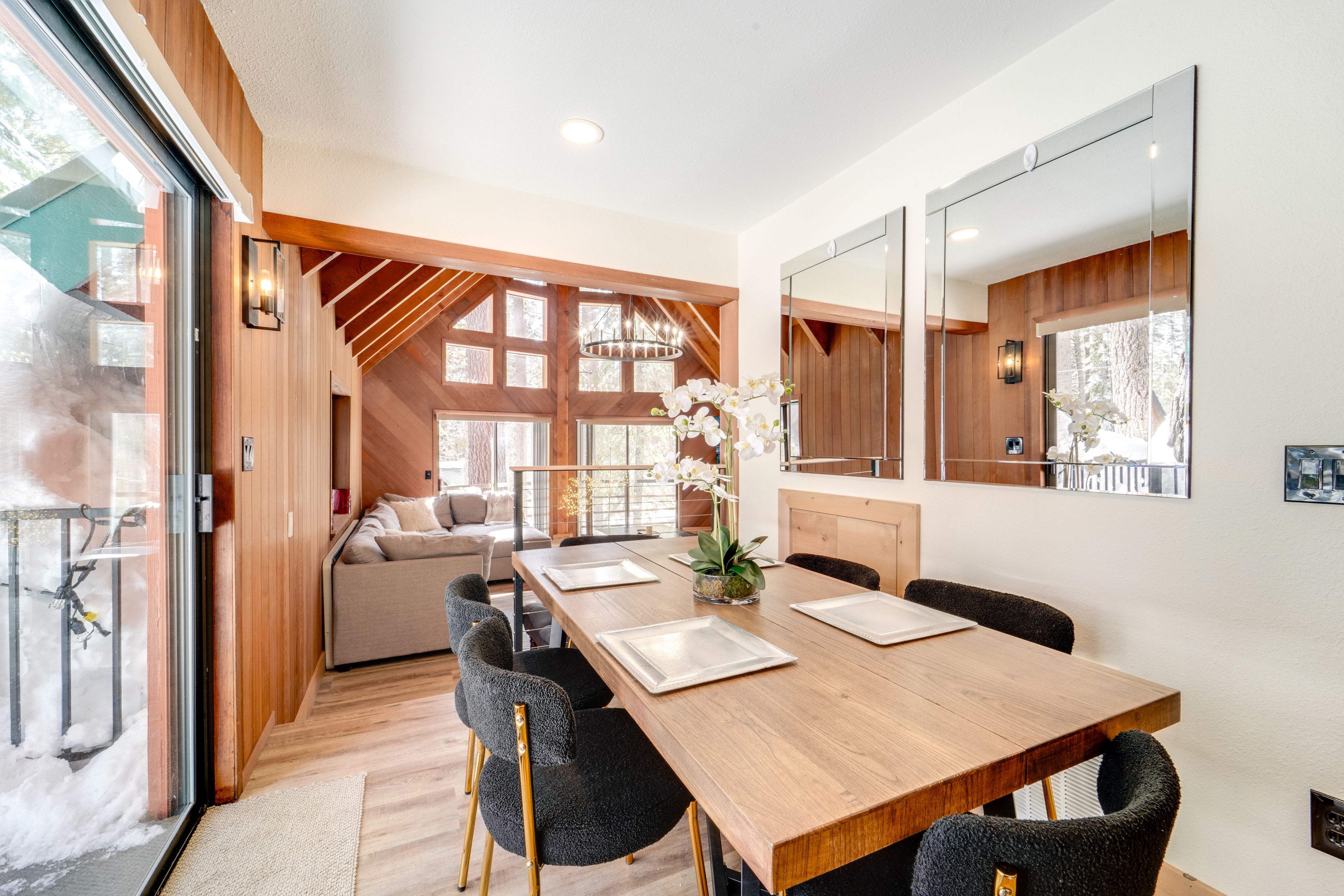 Dining Room | 1st Floor | 2-Story Cabin | Dishware & Flatware