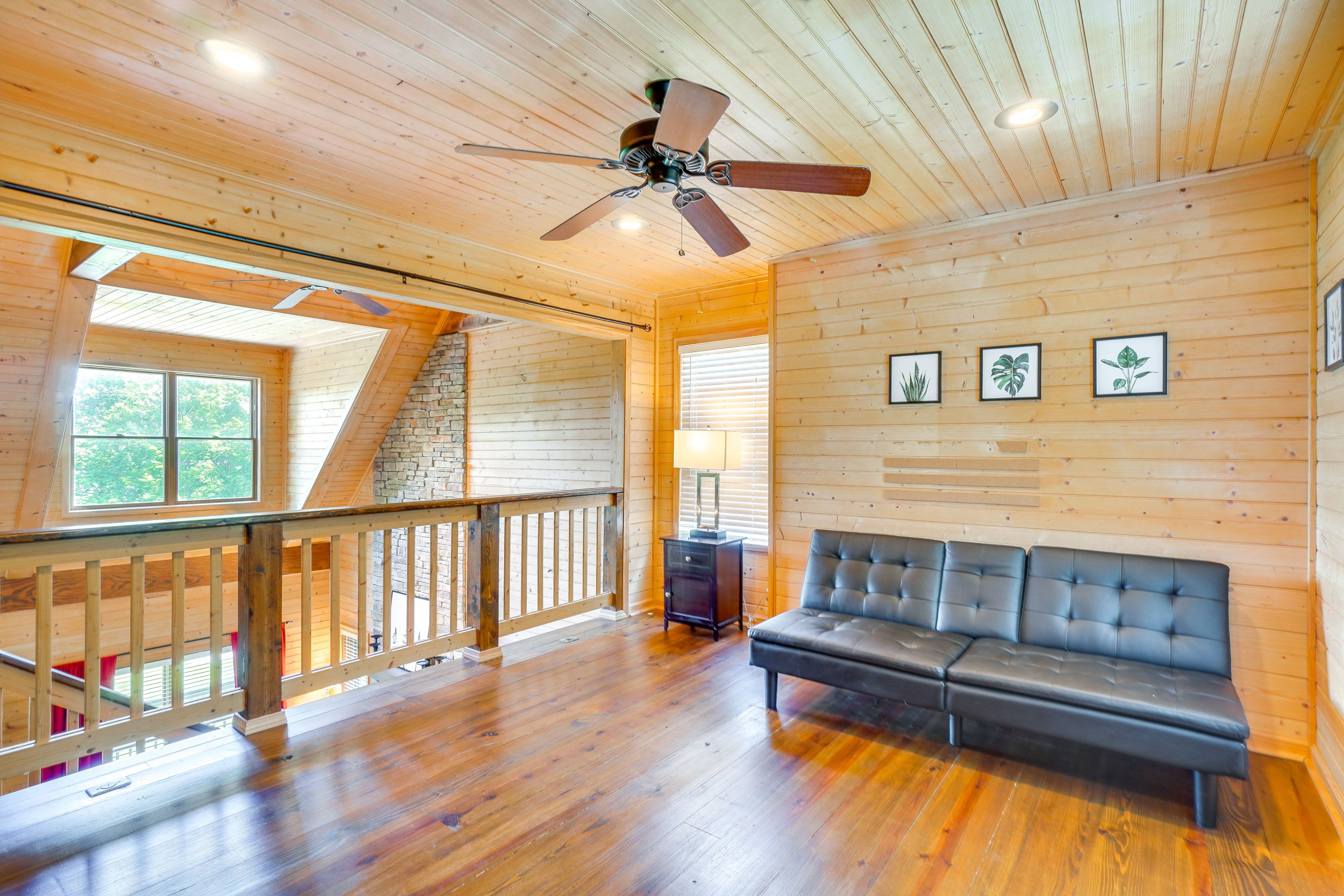 Loft | Full Futon | Central A/C & Heating | 2nd Floor