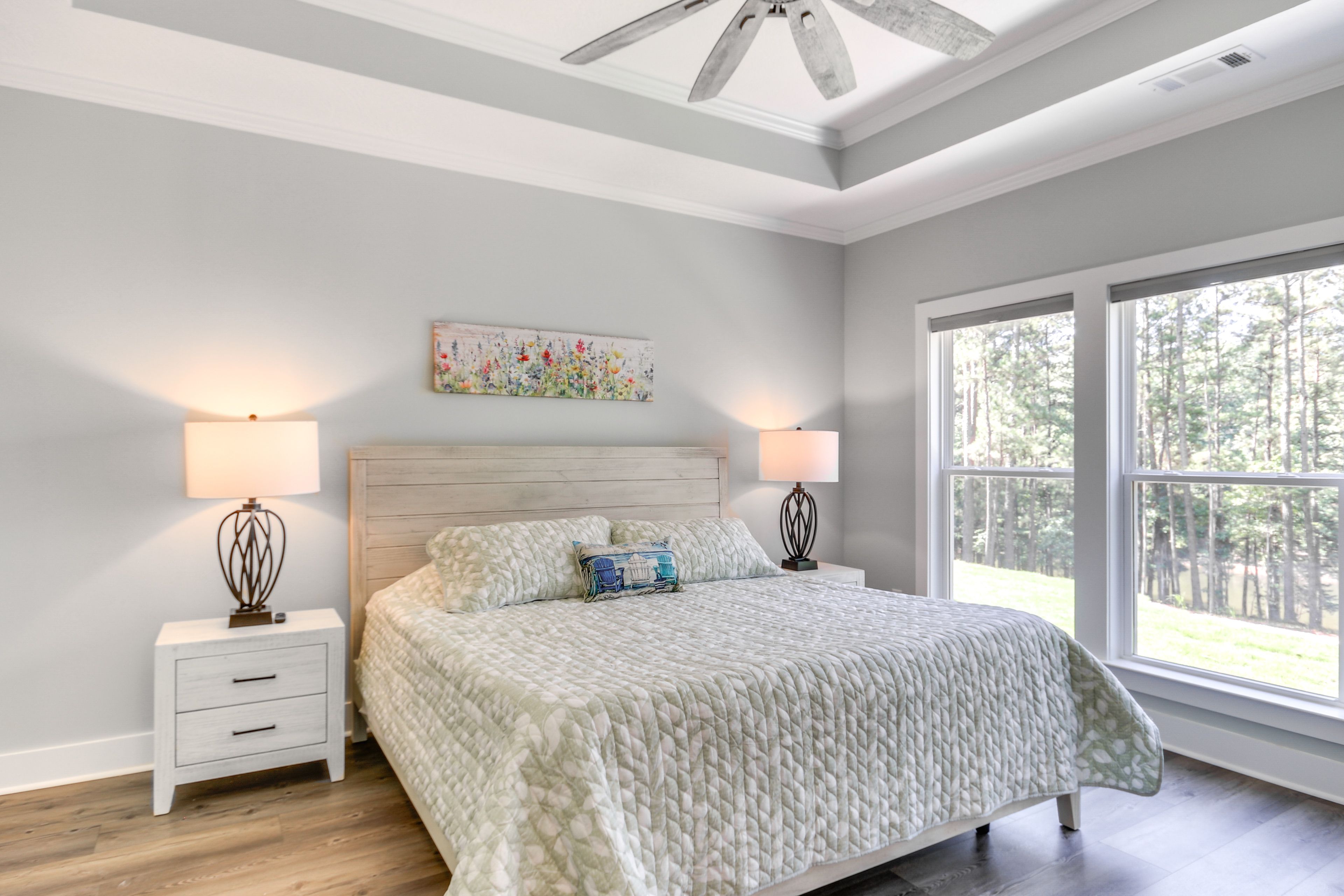 Bedroom 1 | 1st Floor | King Bed | En-Suite Bathroom | Walk-In Closet