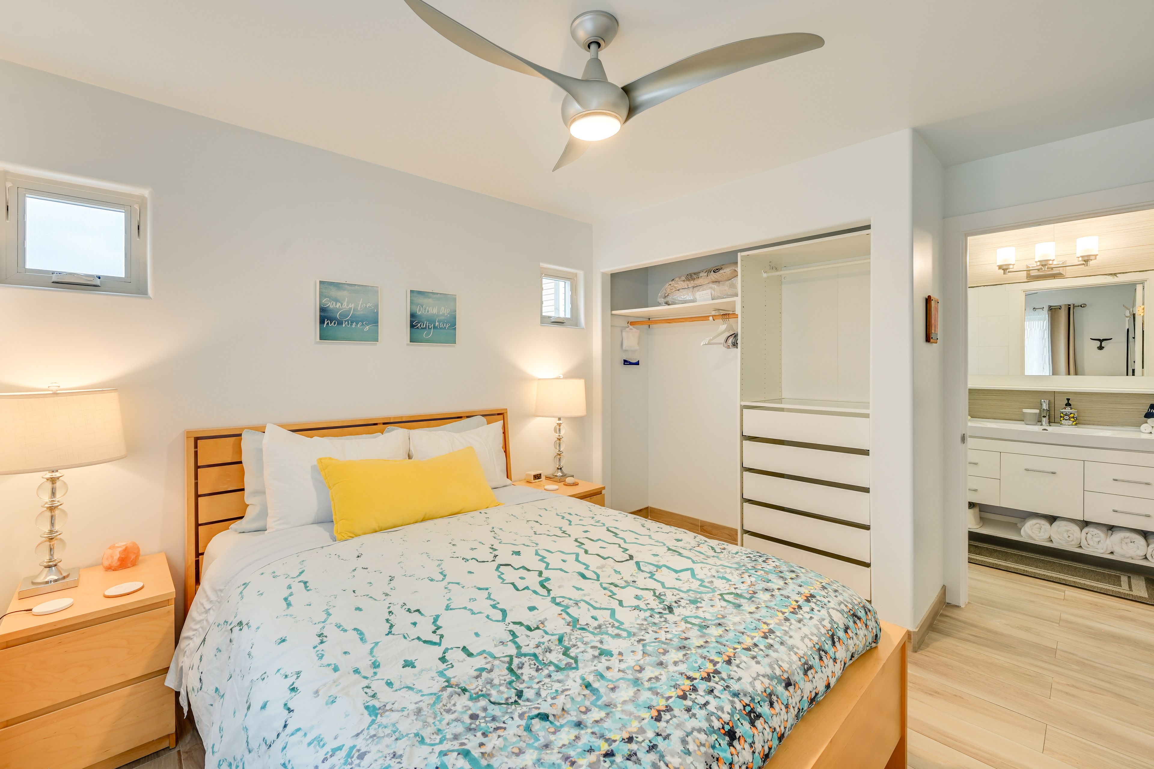 Bedroom 1 | 2nd Floor | Queen Bed | Smart TV