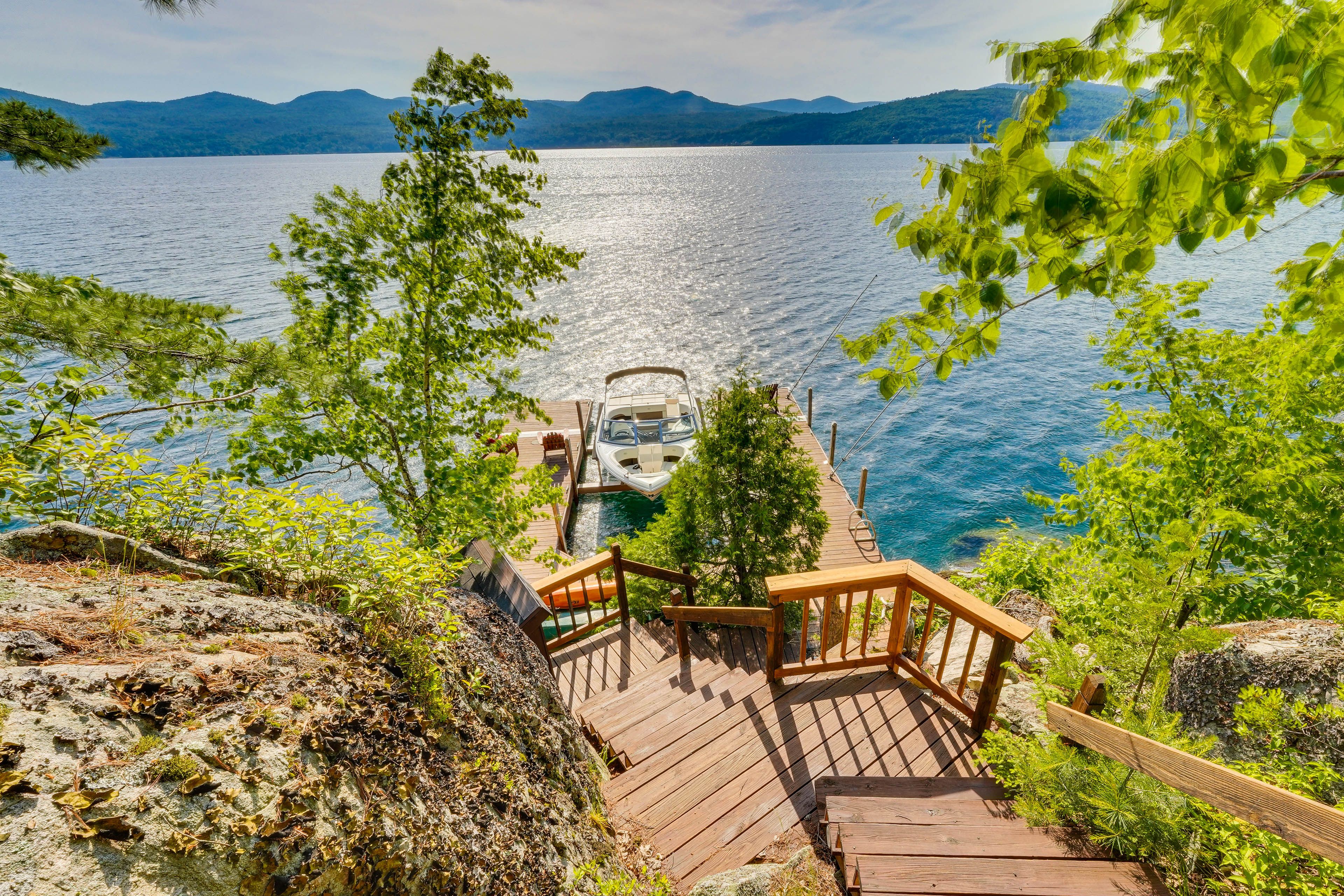 Stairs to Boat Dock