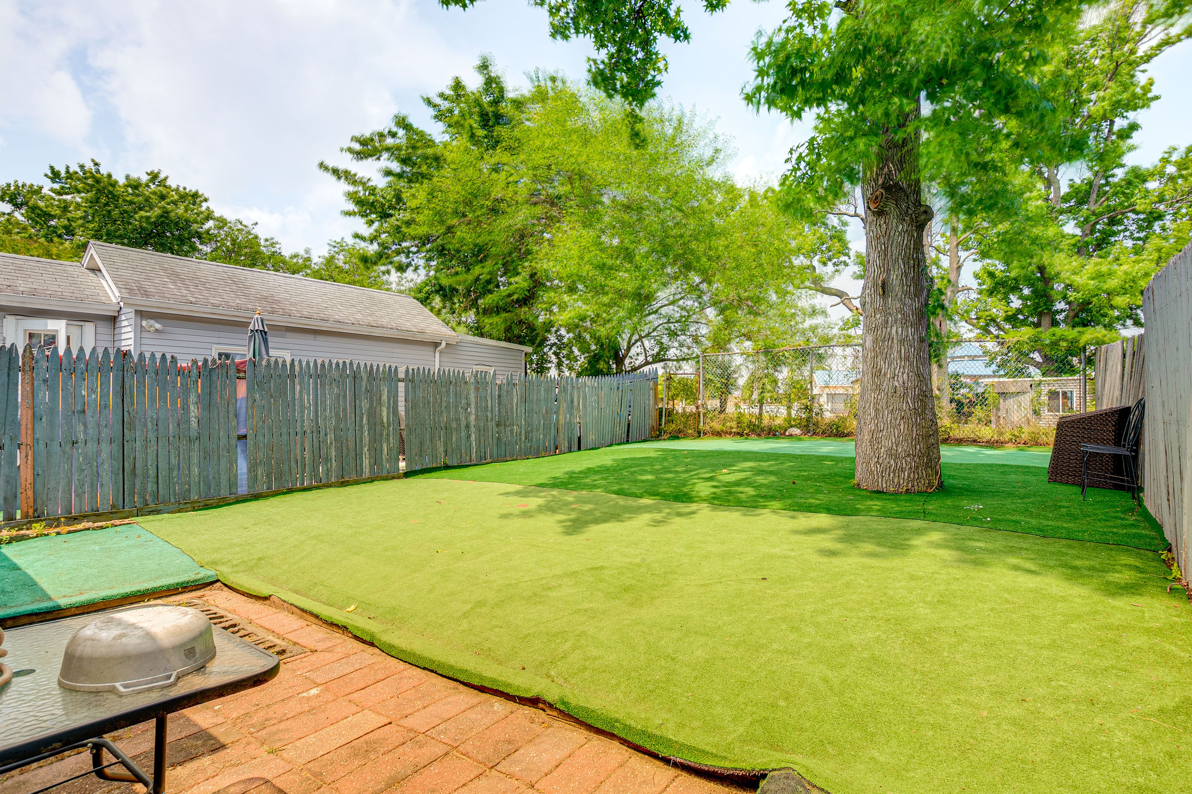 Private Backyard Area