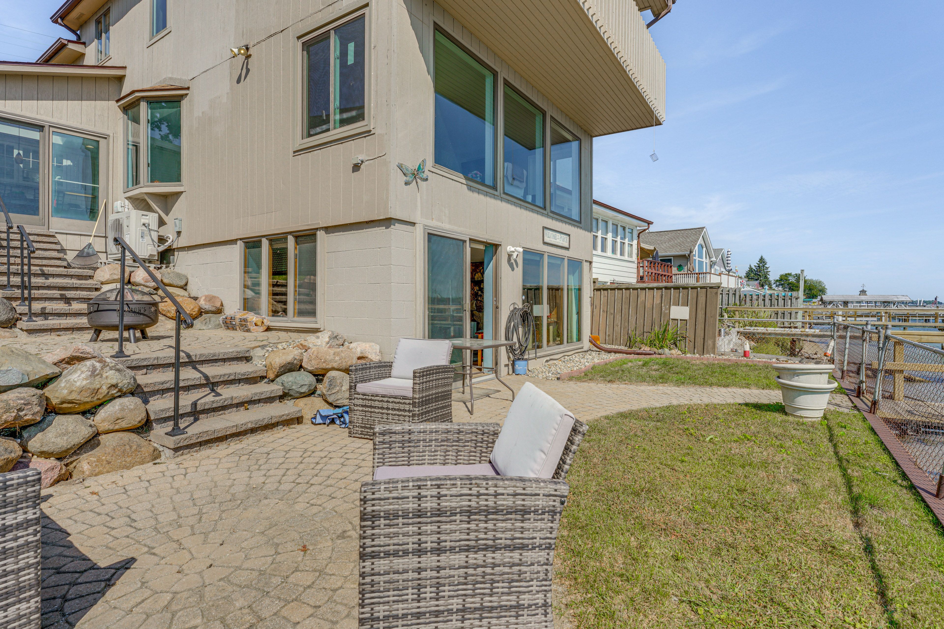 House Exterior | Furnished Patio | Wood-Burning Fire Pit | Gas Grill