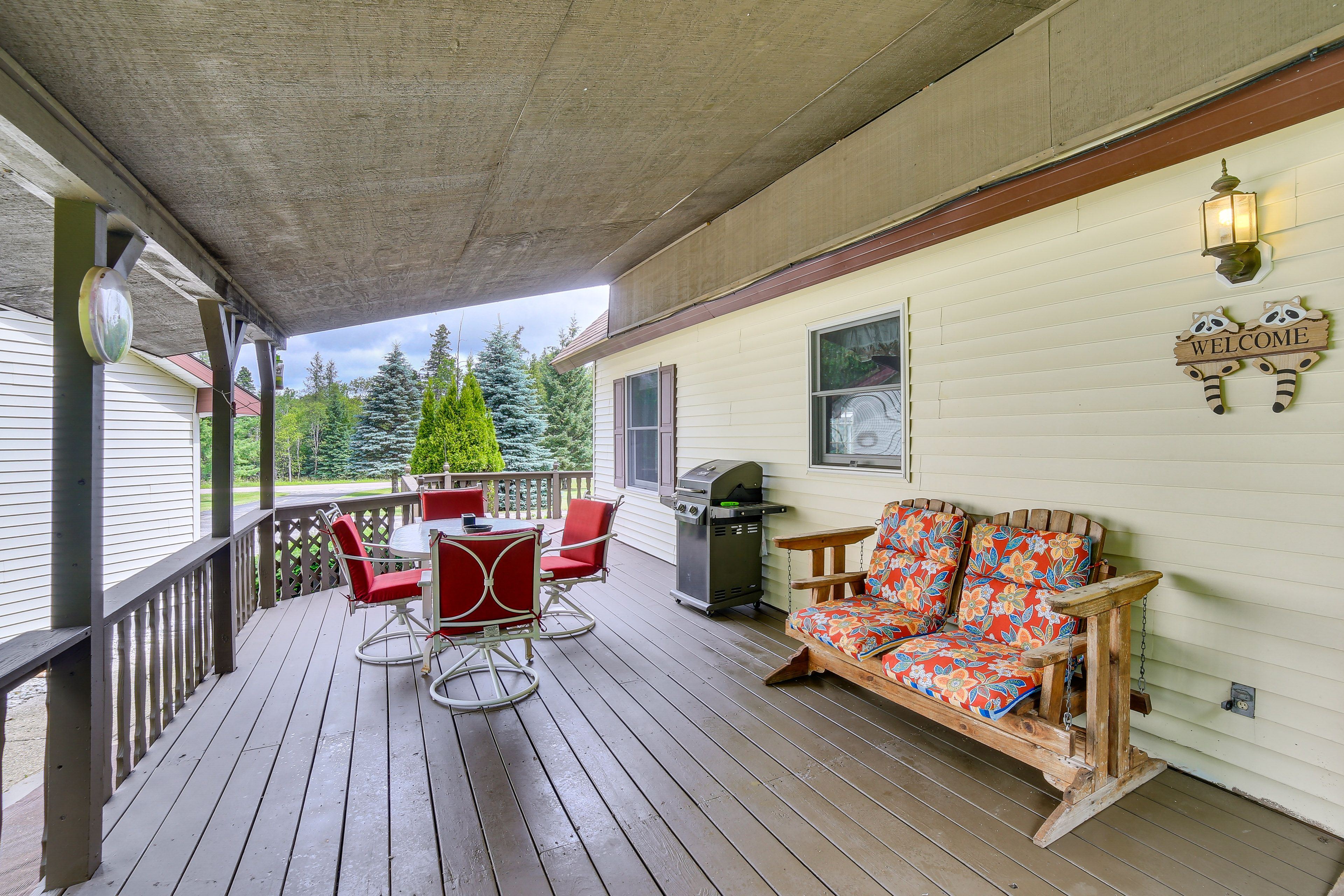 Private Deck | BBQ Grill | 2-Story Home
