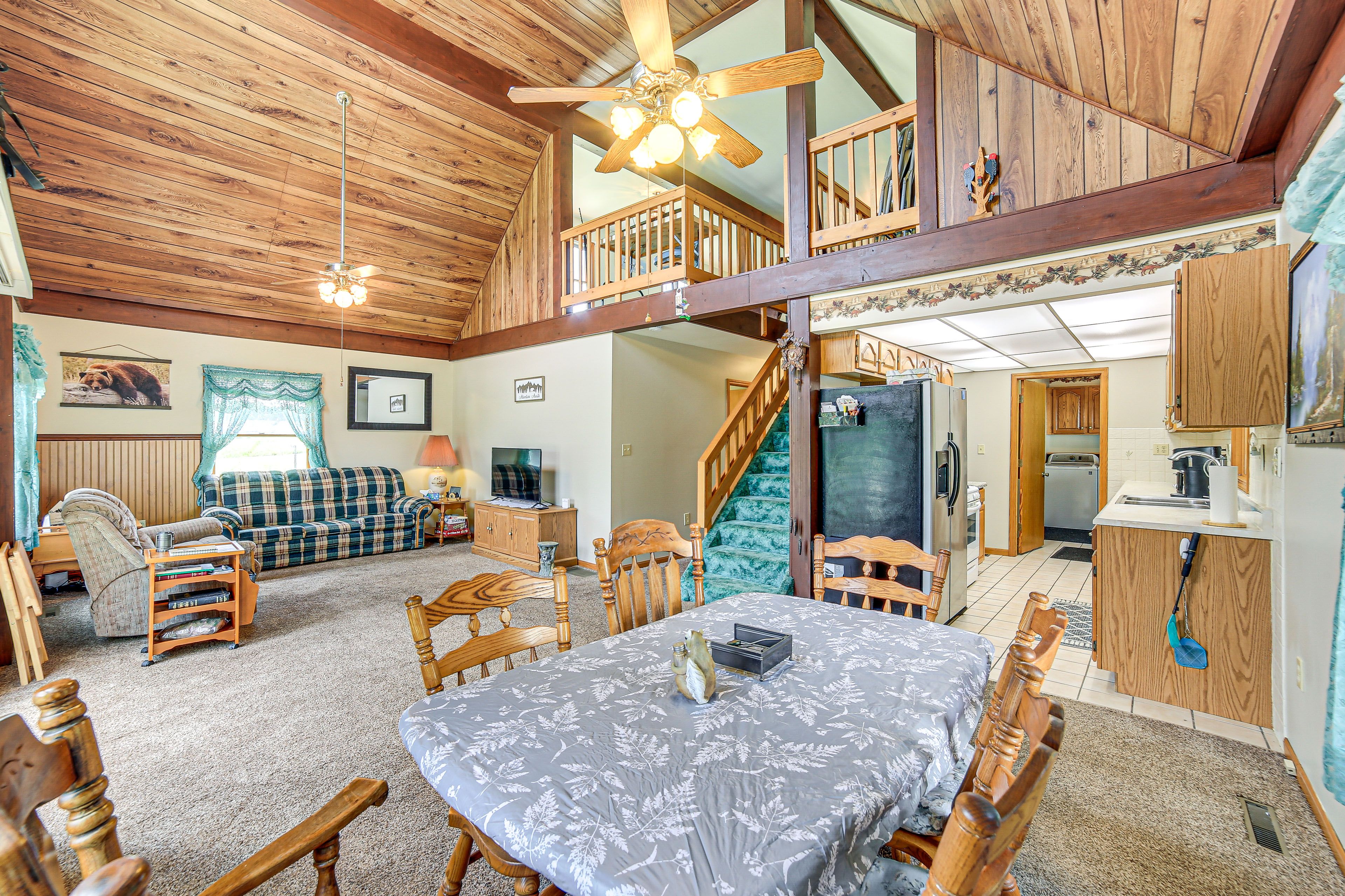 Germfask Vacation Rental | 2BR | 1BA | 1,600 Sq Ft | Step-Free Entry