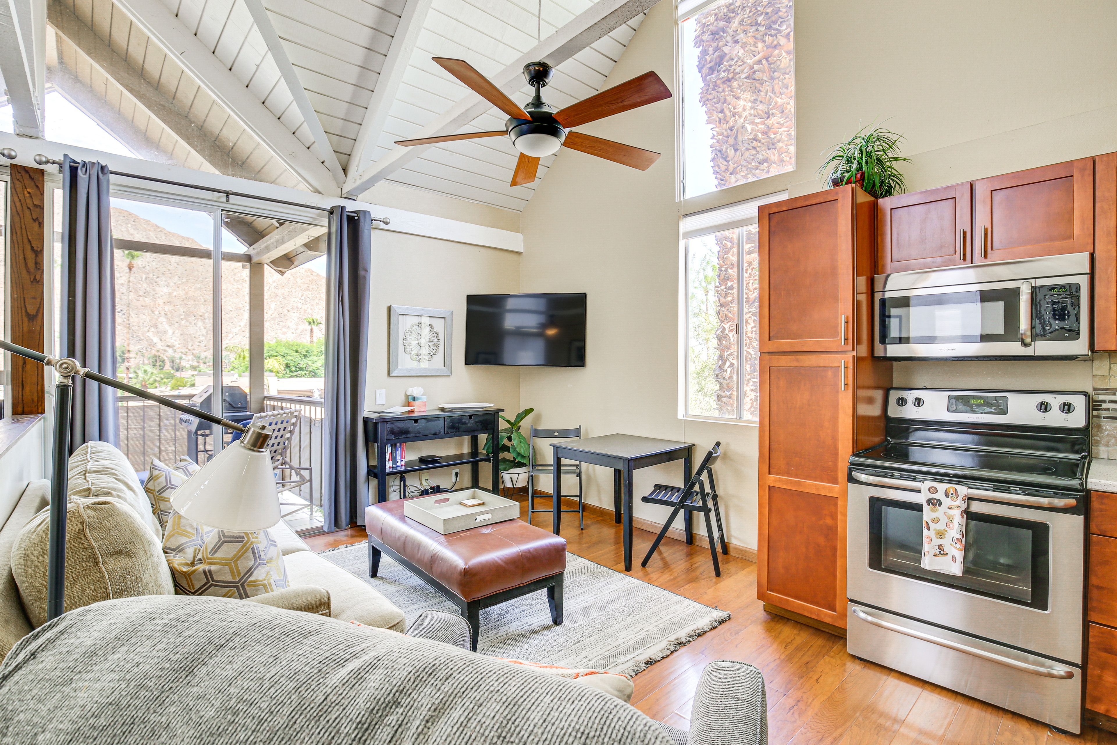 Indian Wells Vacation Rental | Studio | 1BA | Stairs Required | 576 Sq Ft