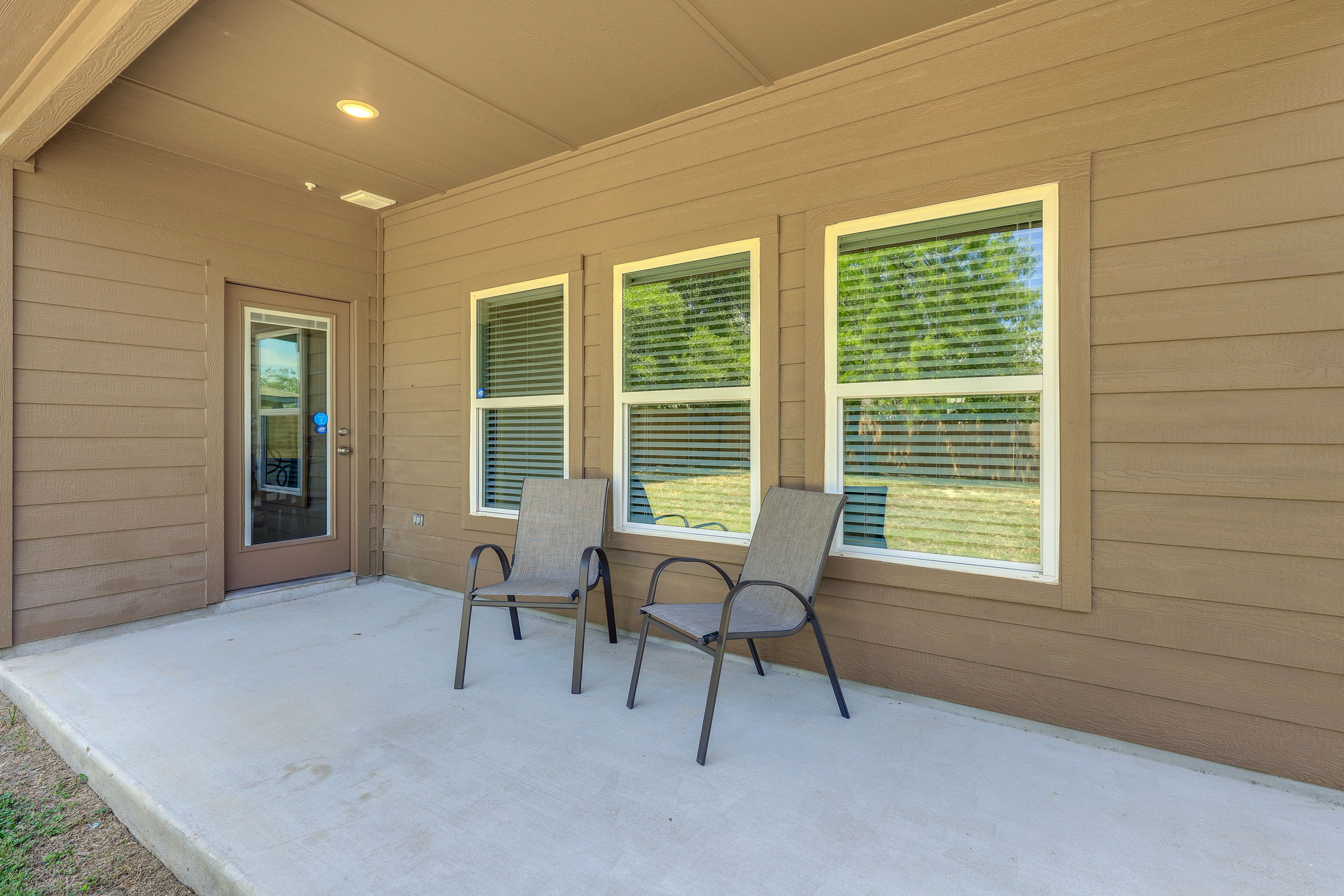 Private Backyard Area
