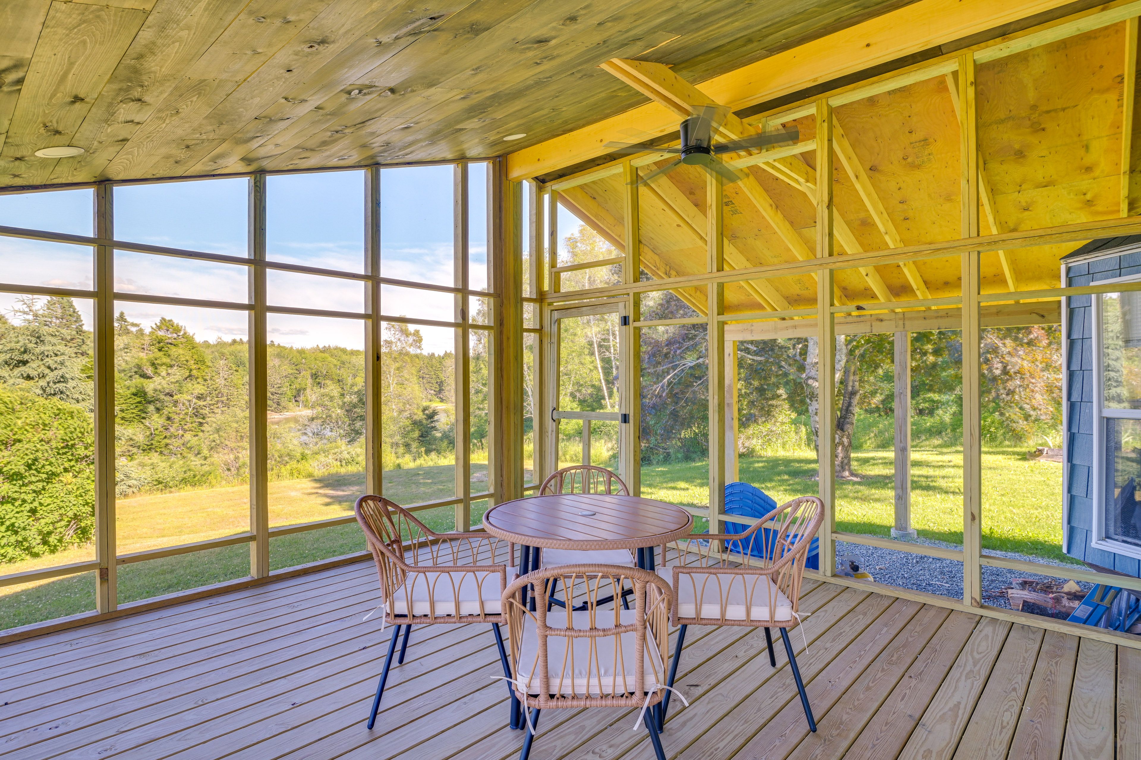 Steuben Vacation Rental | 2BR | 1BA | 1,100 Sq Ft | 4 Steps to Enter