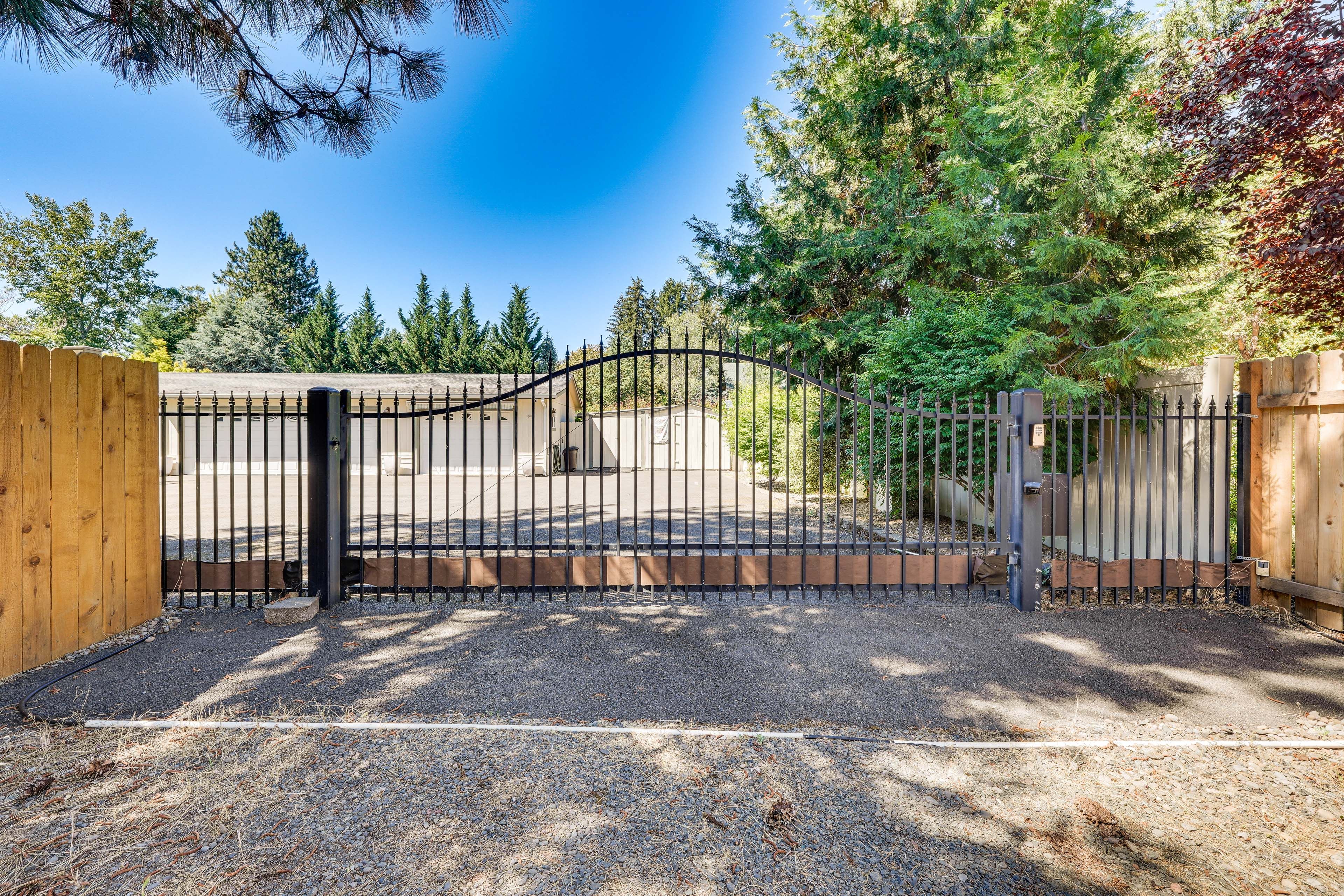 Gated Entrance