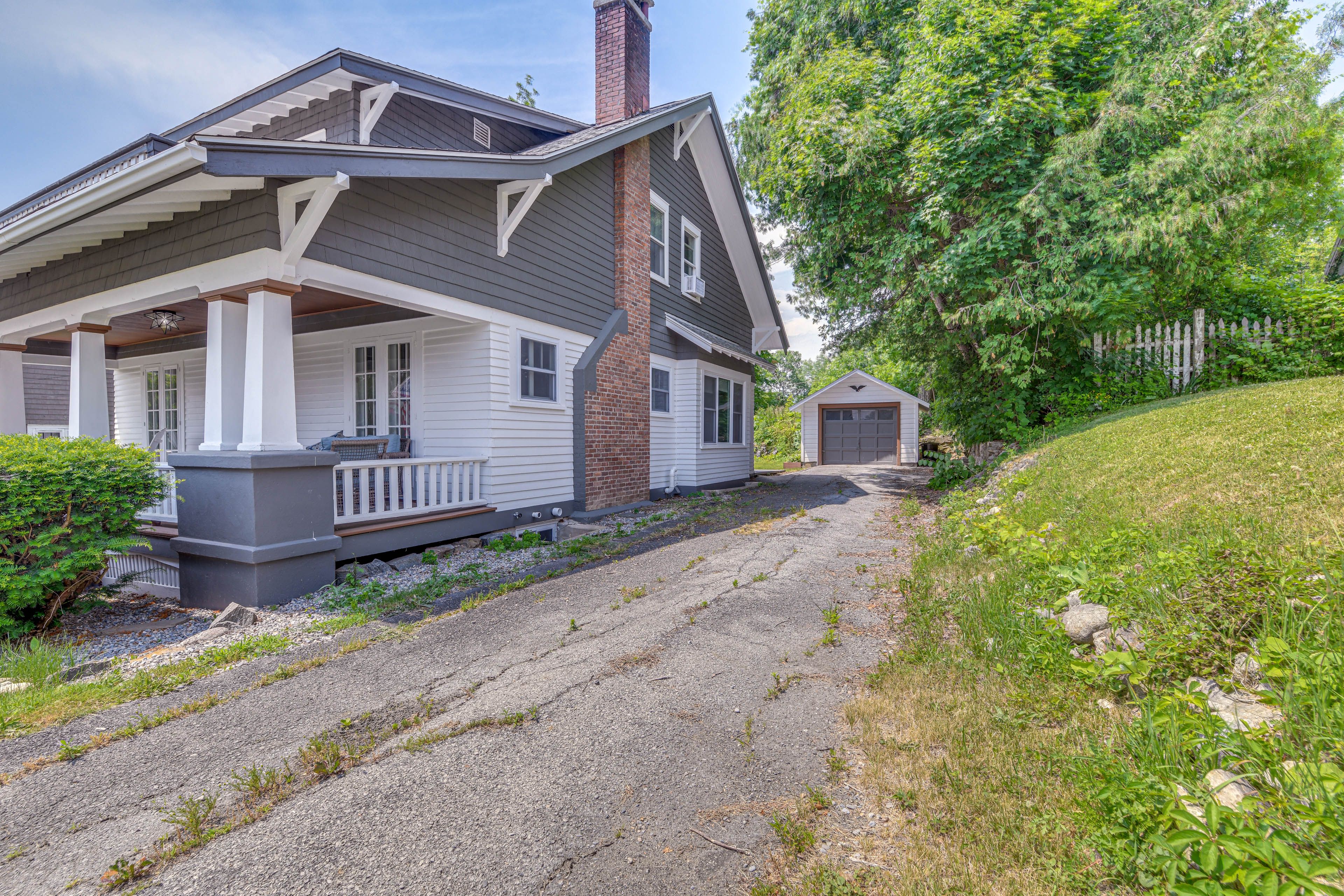 Exterior | Driveway (3 Vehicles) | Free Street Parking