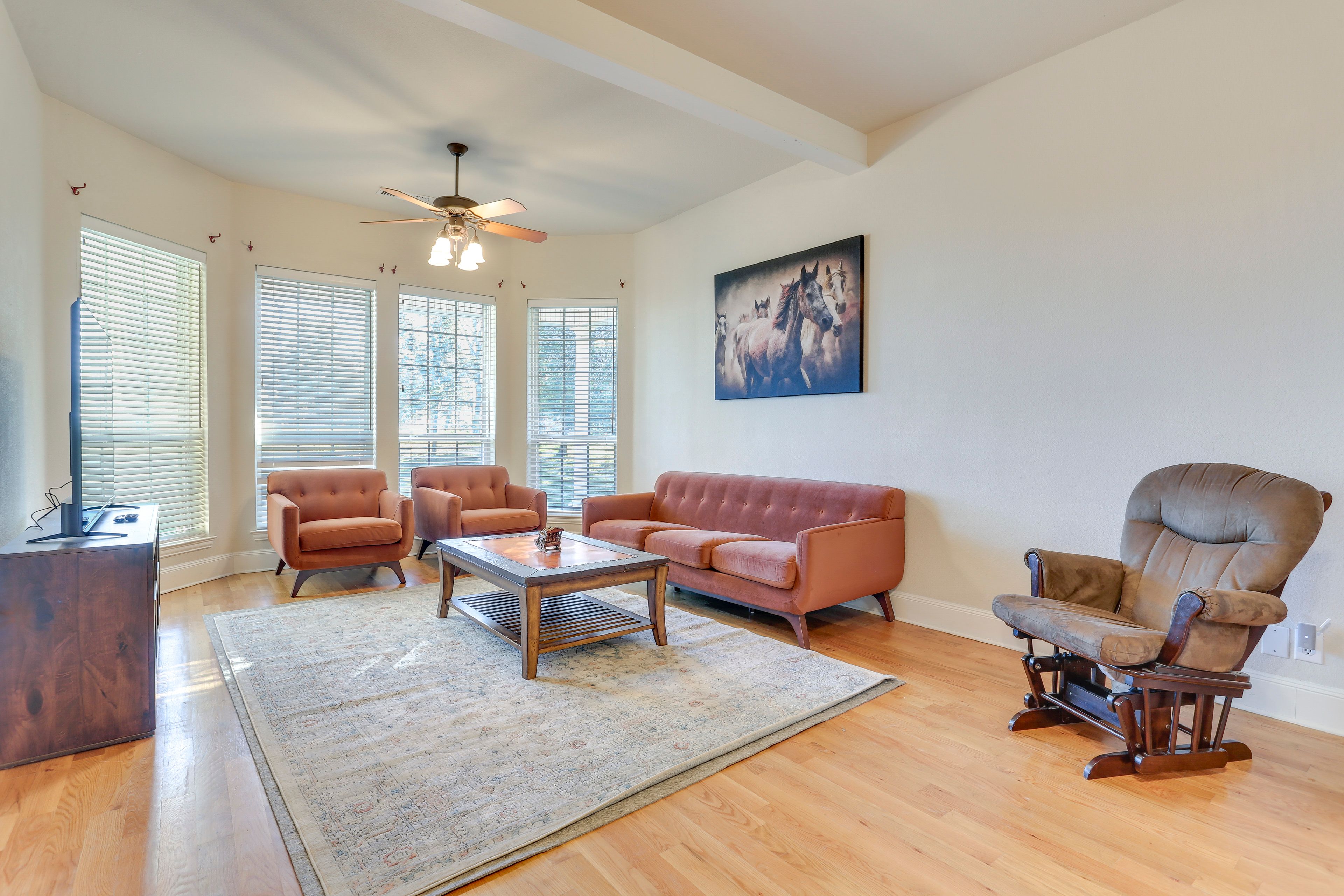 Living Room | 1st Floor | Smart TV | Central A/C & Heating | 4,190 Sq Ft