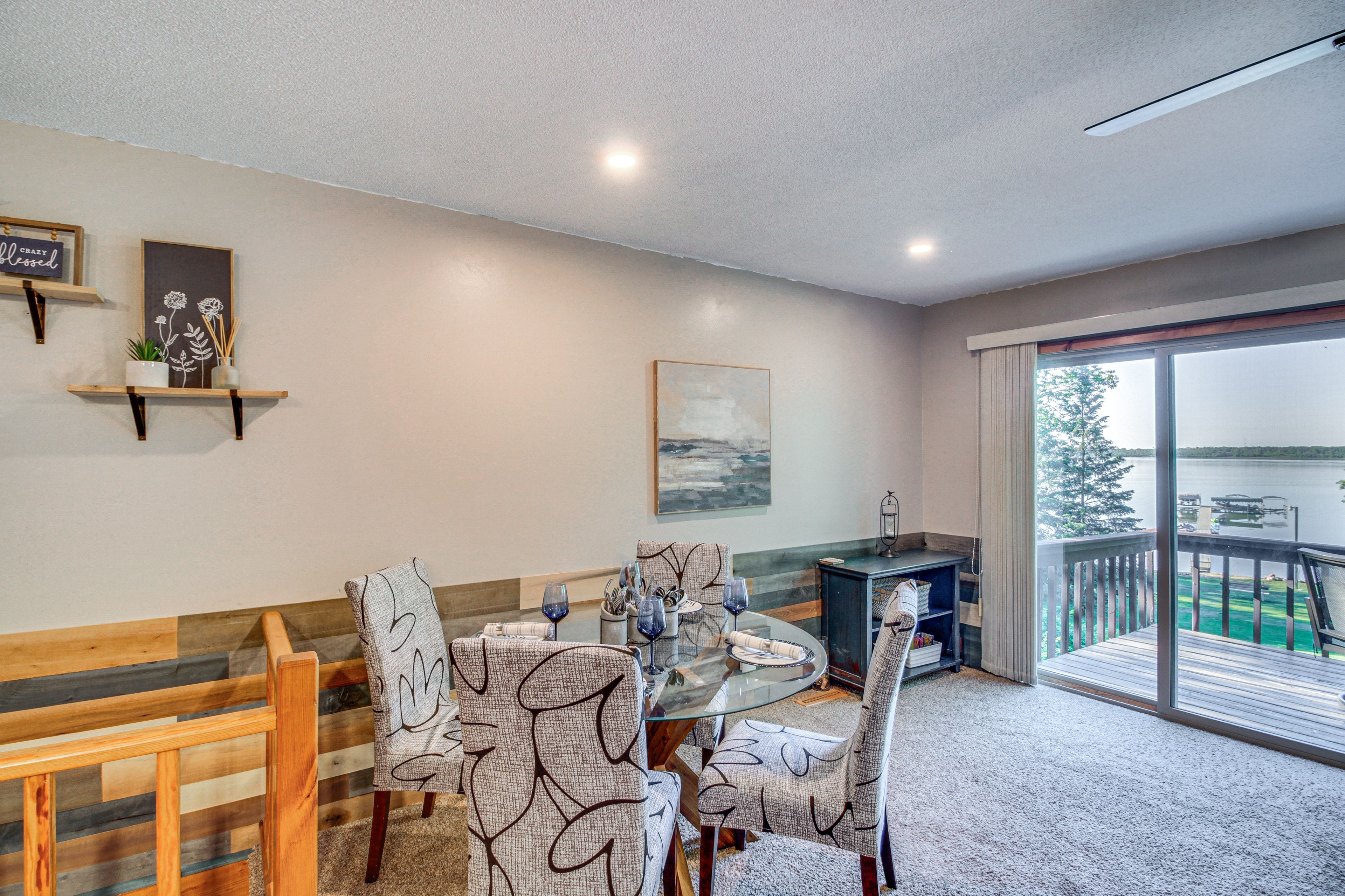 Dining Area | Dishware & Flatware | Main Level