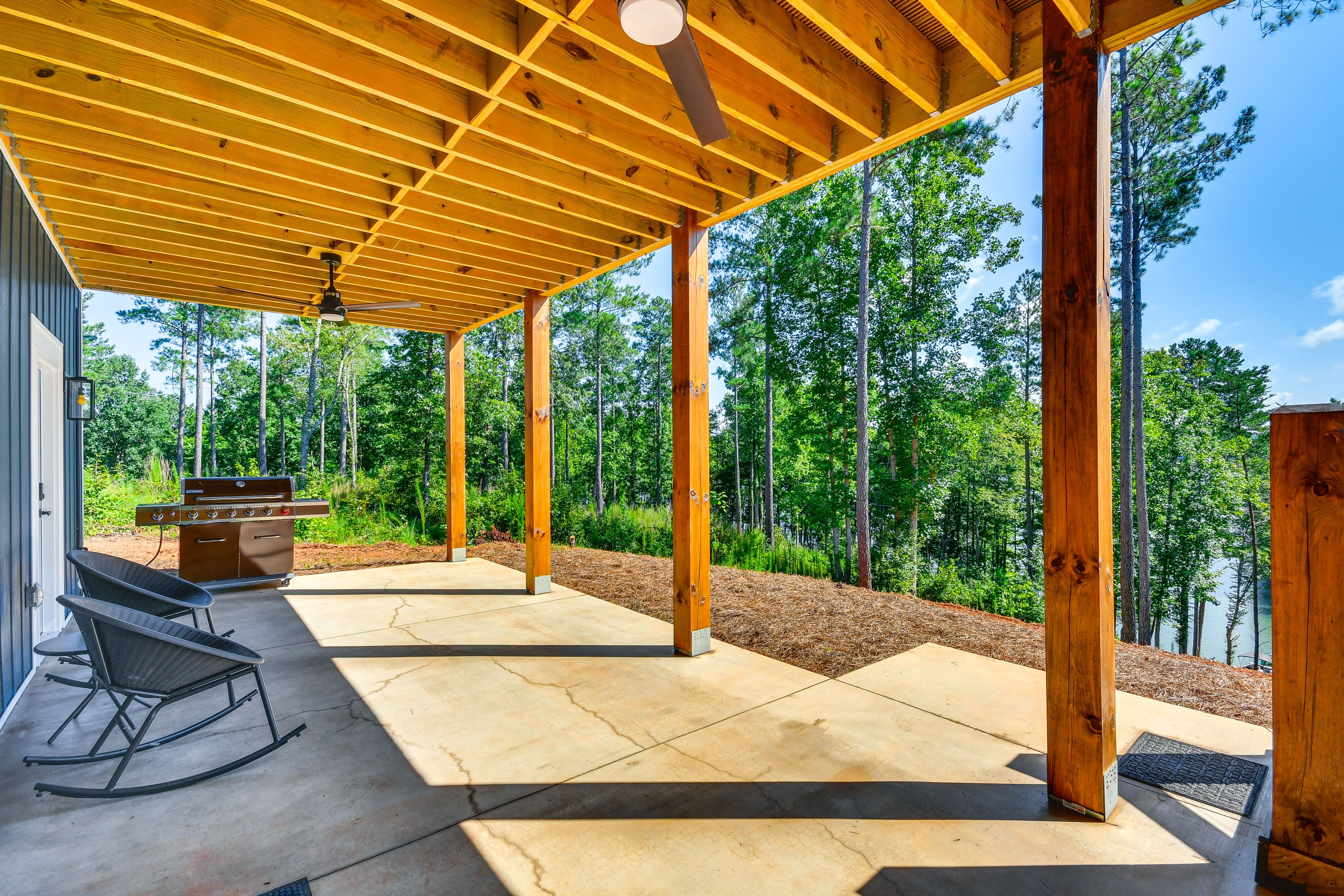Patio | Gas Grill | Lake Views | Hot Tub