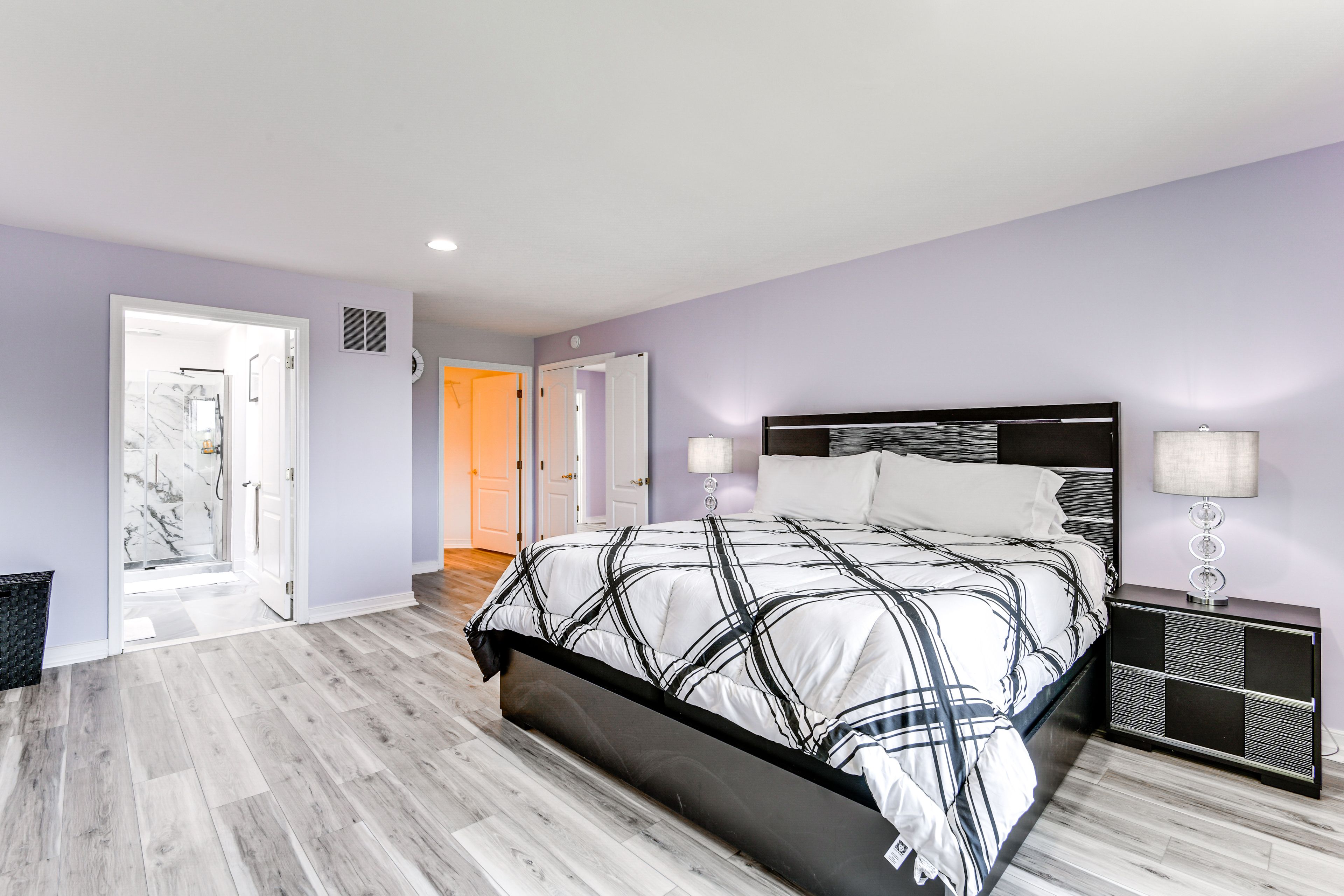 Bedroom 1 | King Bed | Linens Provided | Smart TV