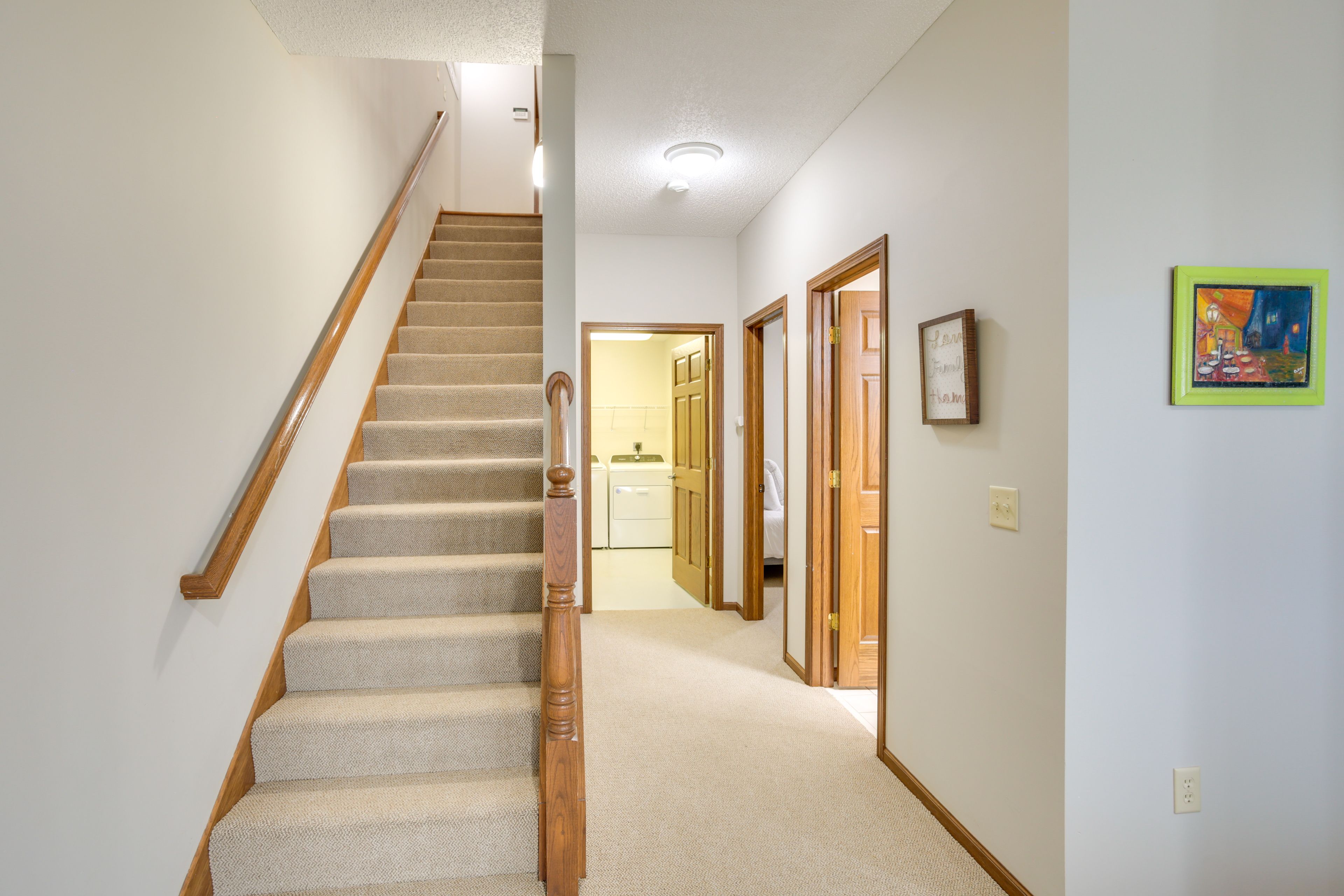 Stairs to Access Lower Level