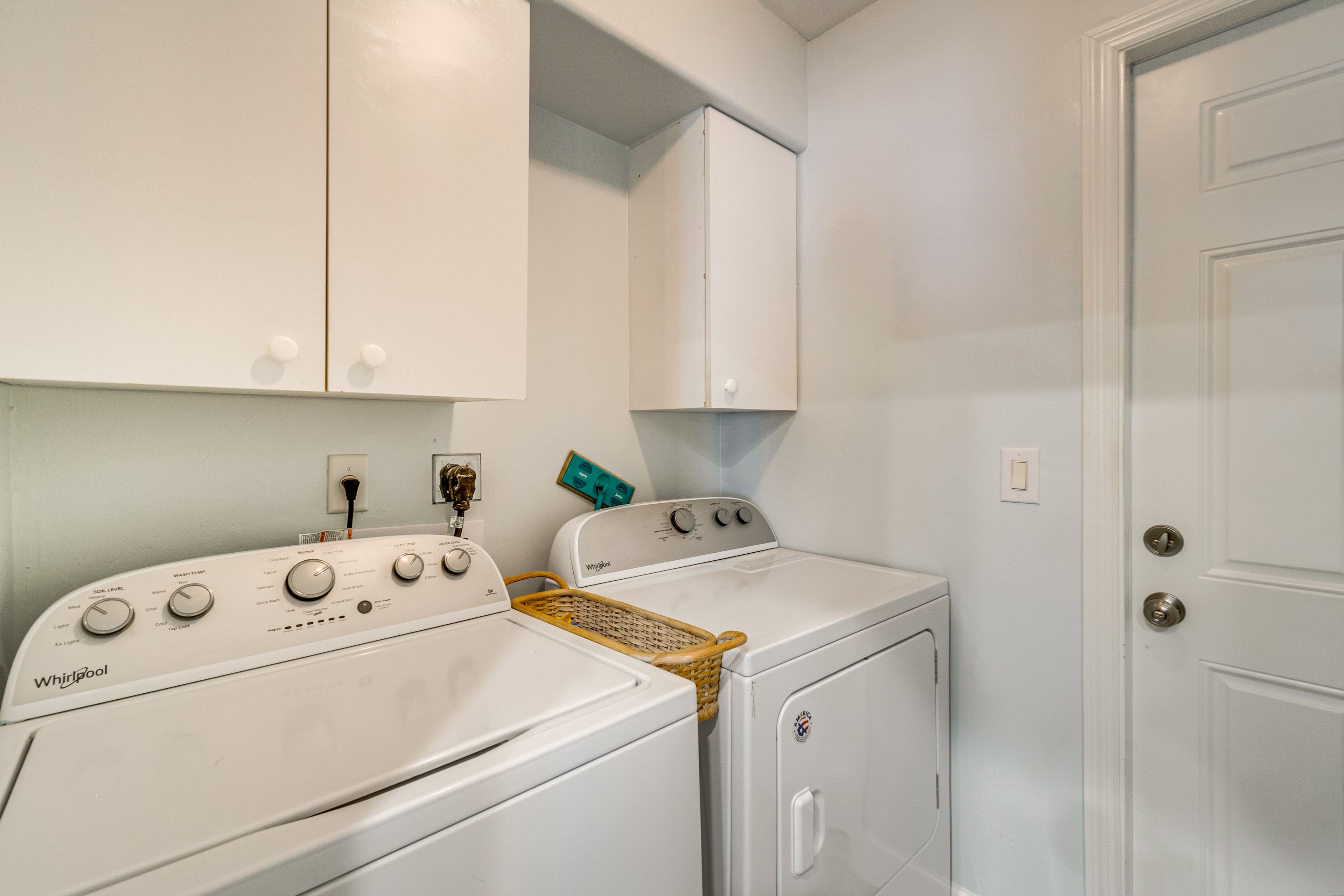 Laundry Room | Washer & Dryer | Iron & Board