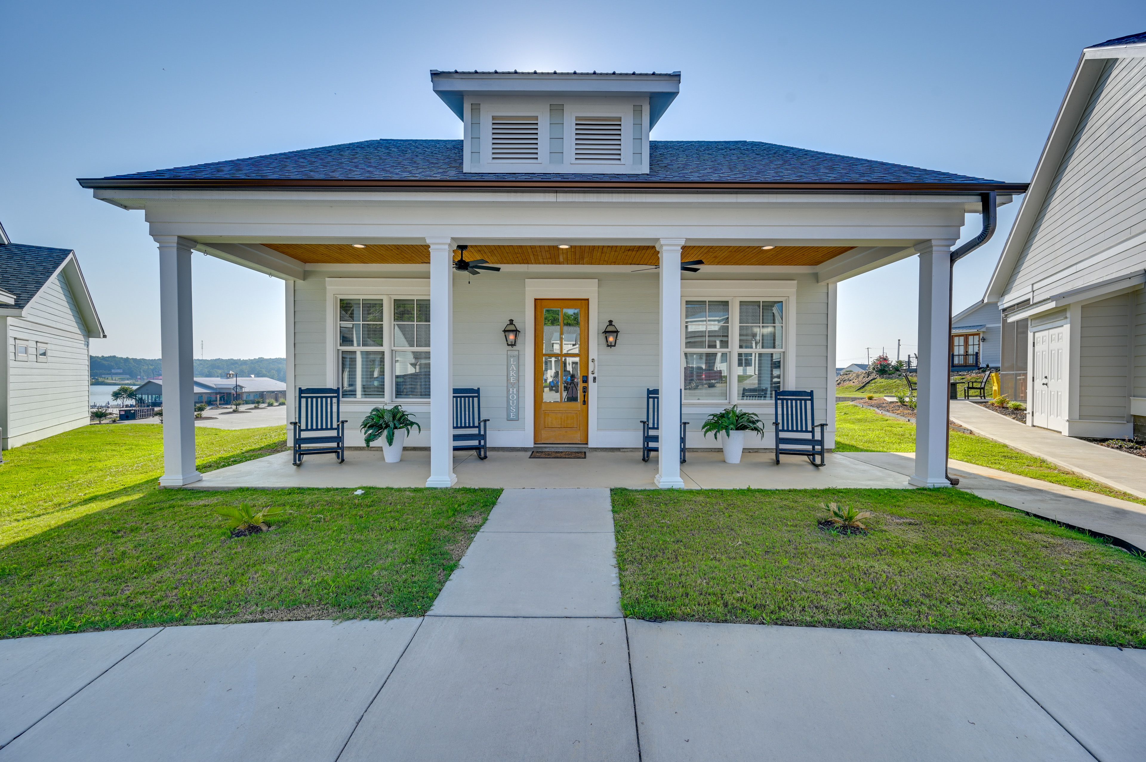 Cottage Exterior | Gas Grill (Propane Provided) | Lake Access
