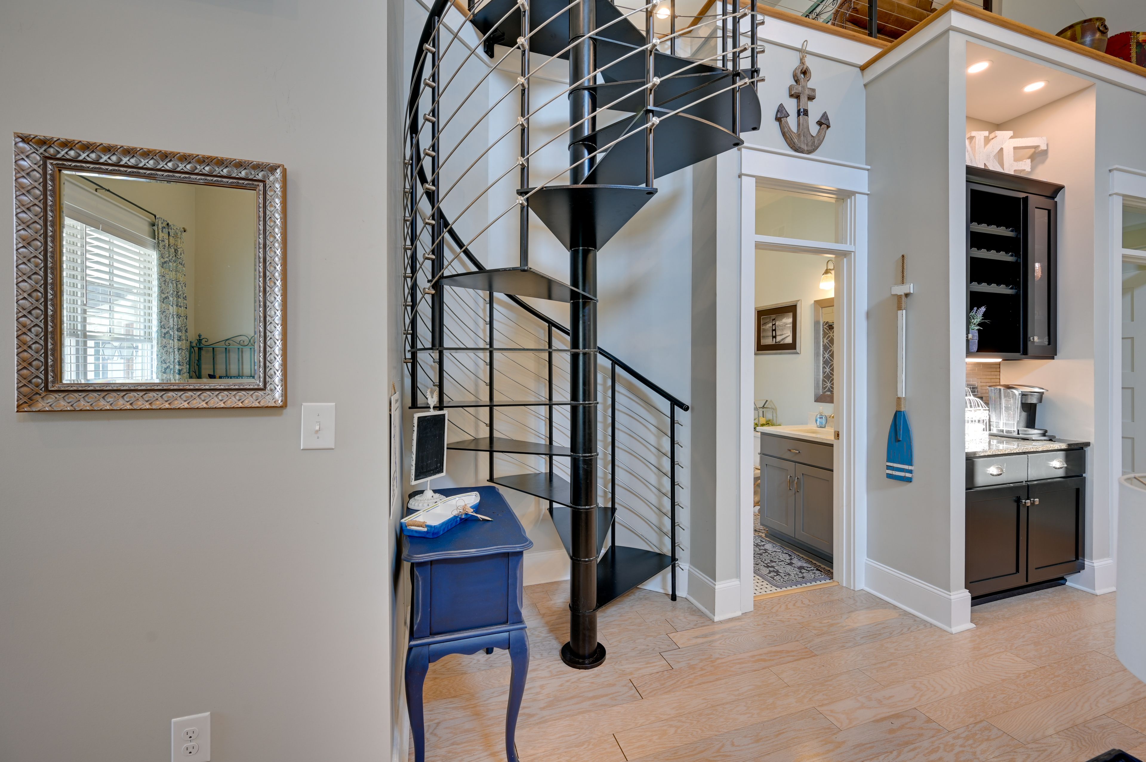 Stairs to 2nd-Floor Loft