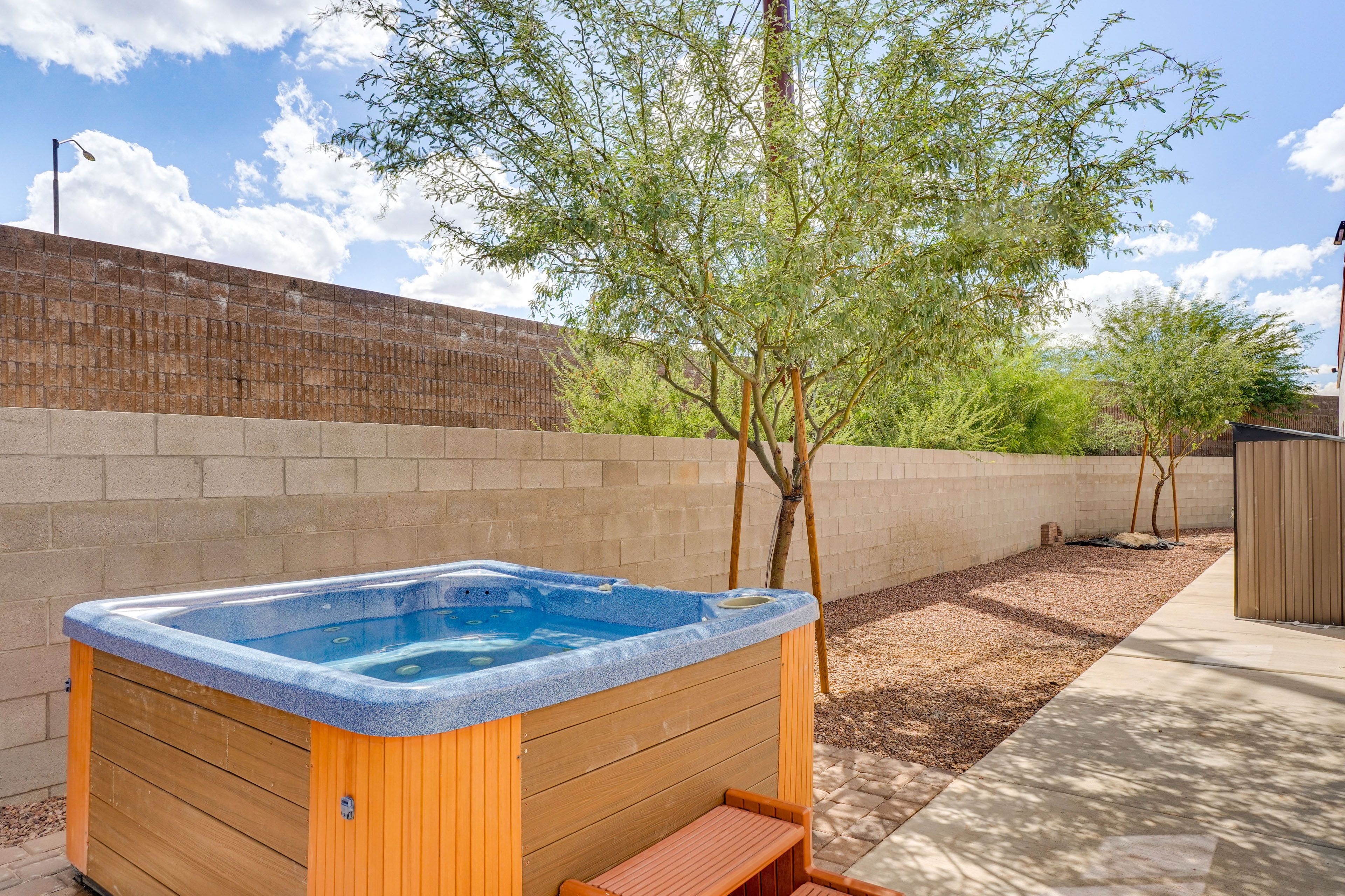 Shared Hot Tub