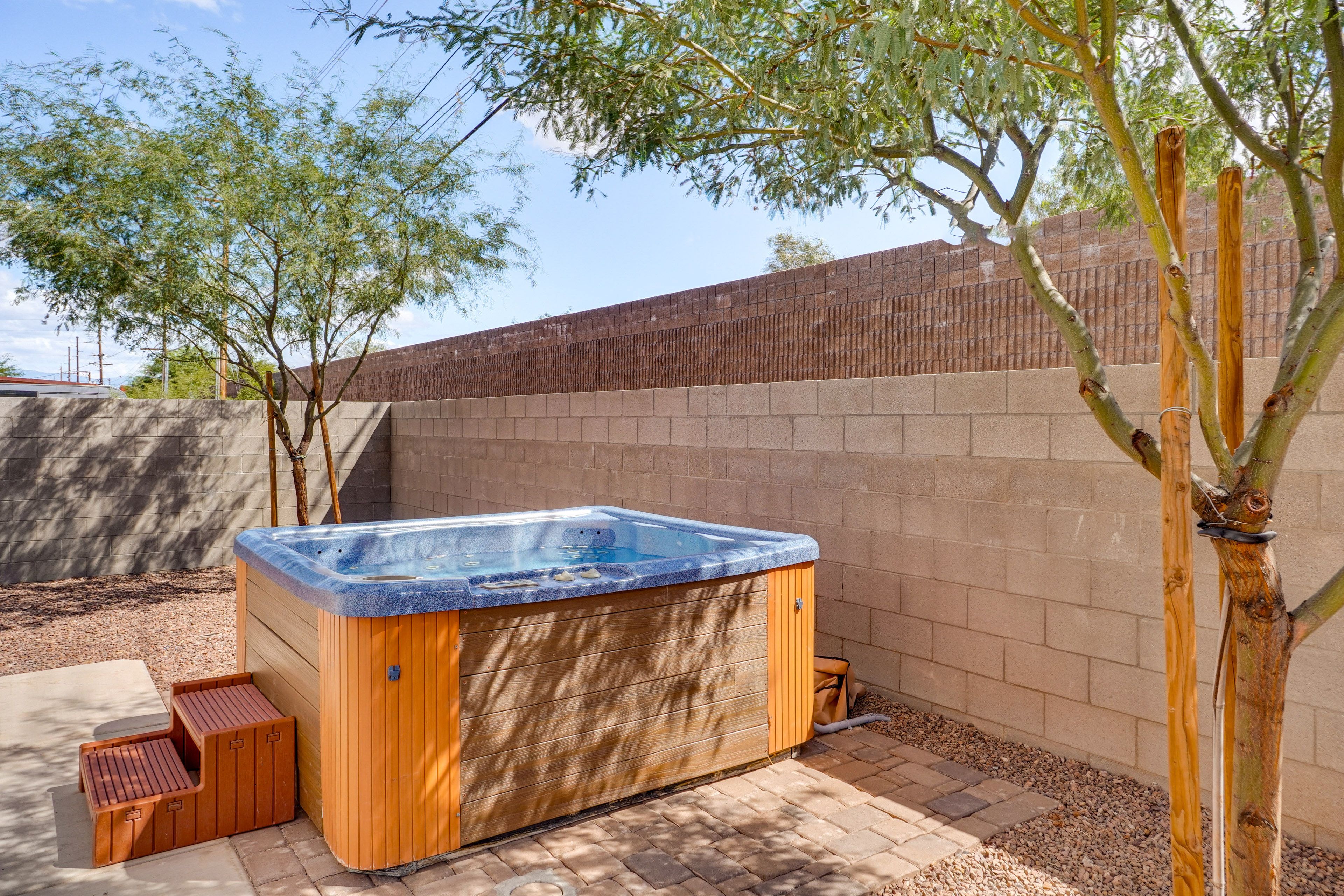 Shared Hot Tub