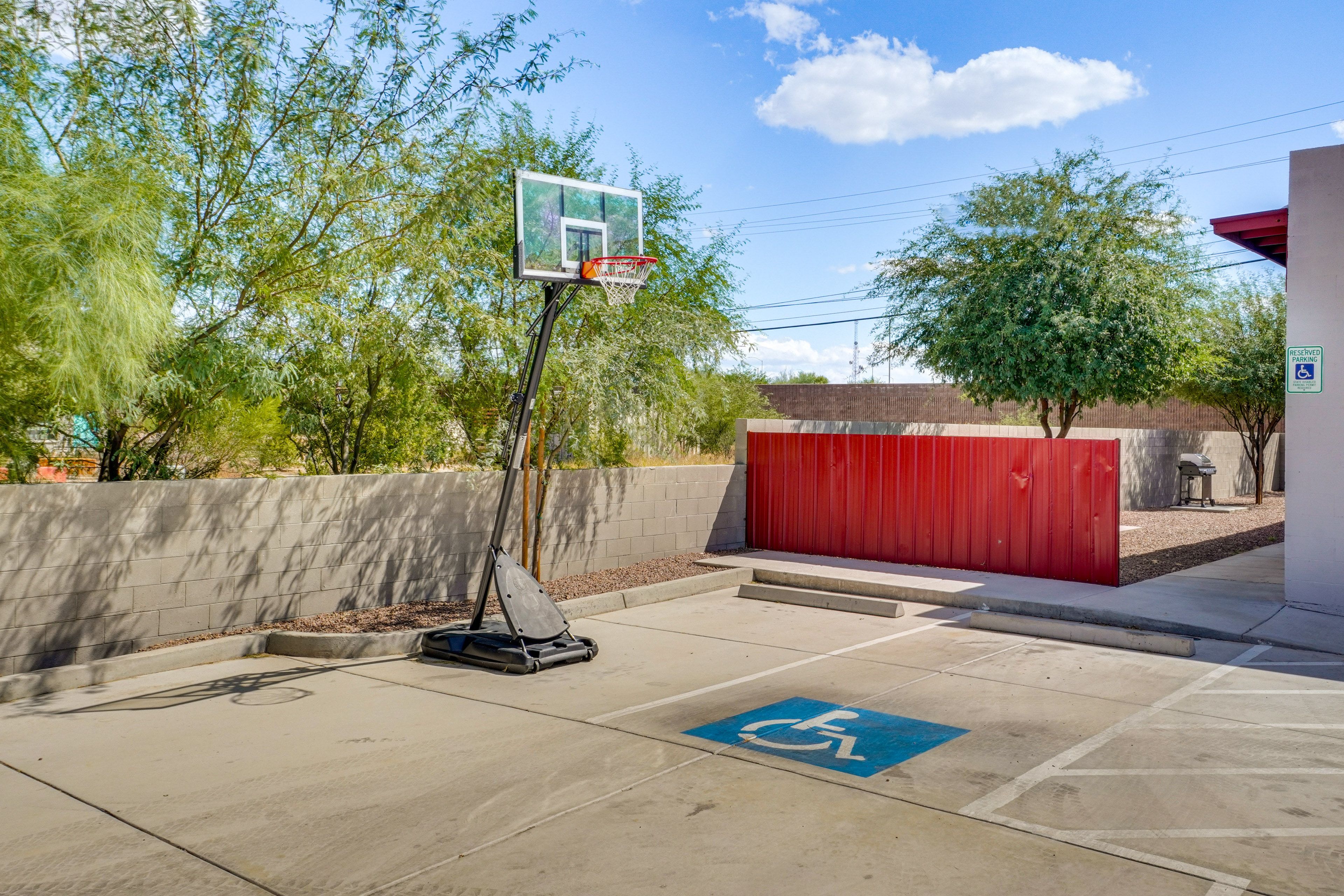 Shared Basketball Court
