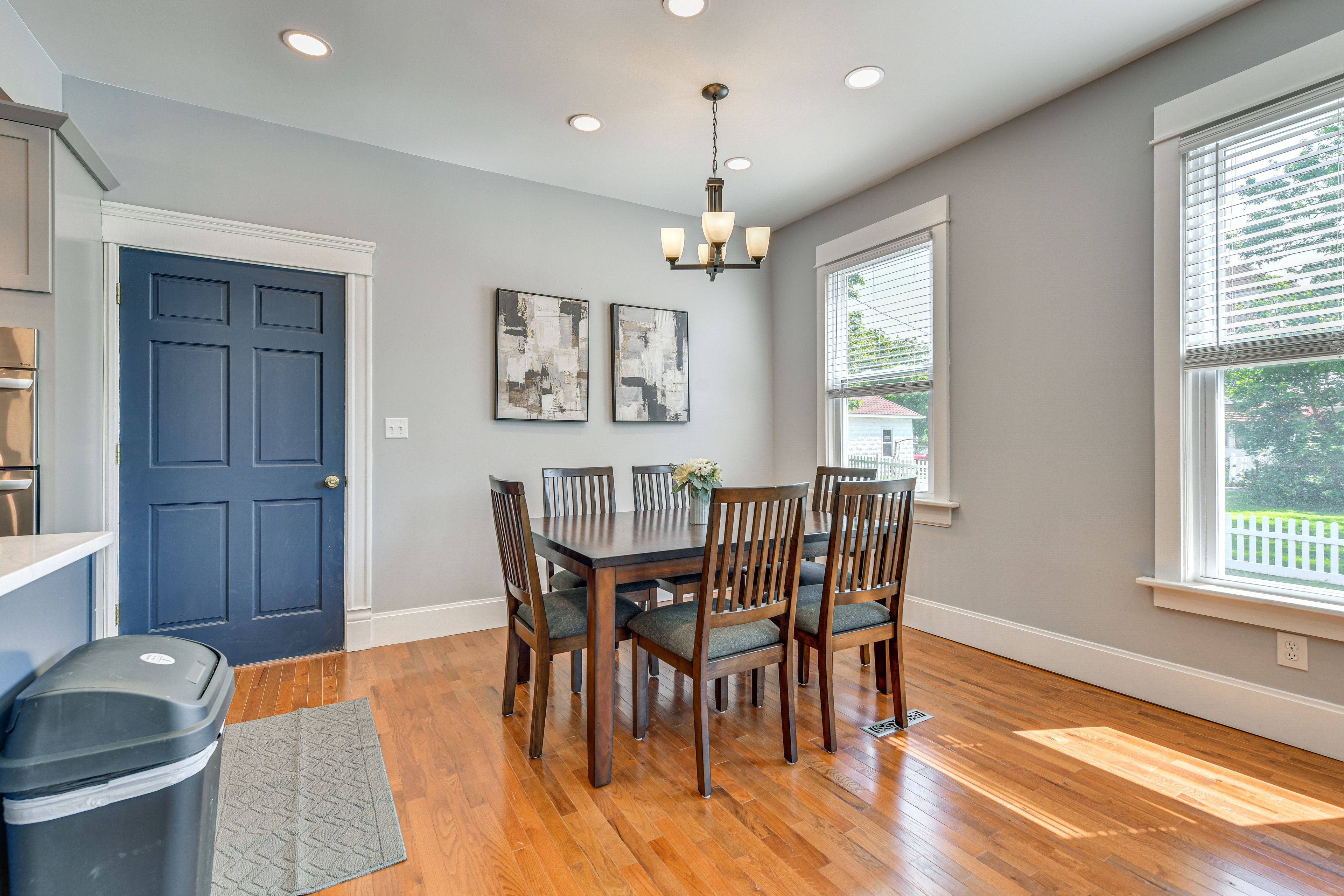 Dining Area | Trash Bags & Paper Towels | 1st Floor