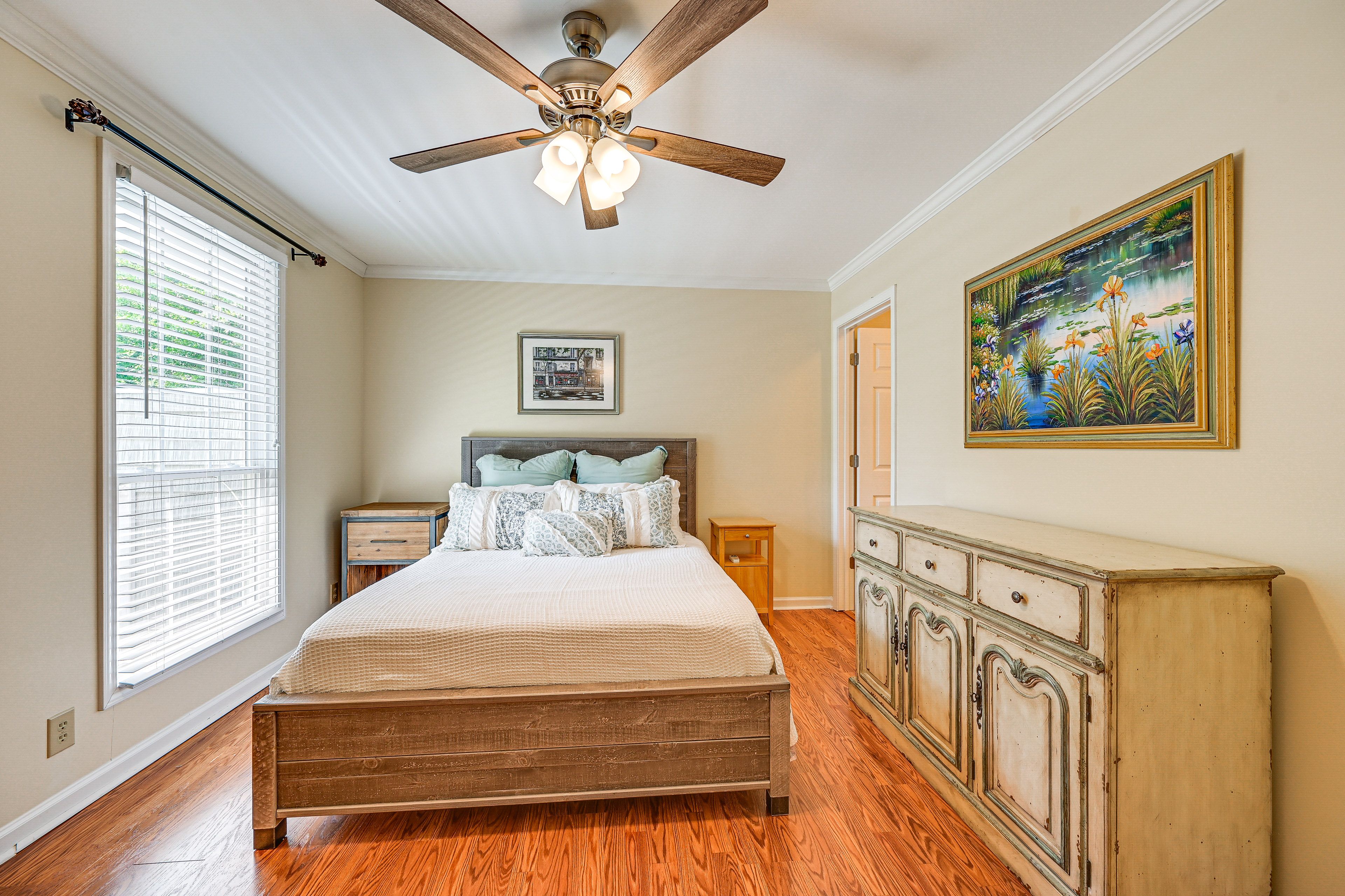 Bedroom 1 | 2nd Floor | Queen Bed | Linens Provided