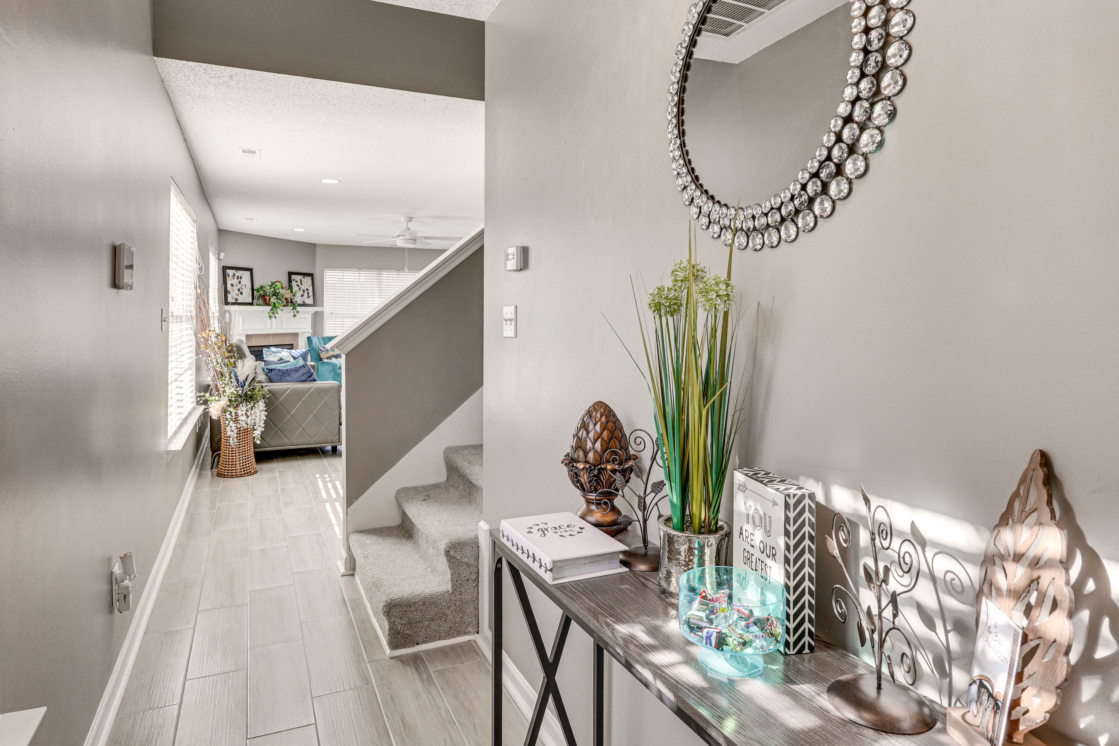 Stairs to Access 2nd Floor