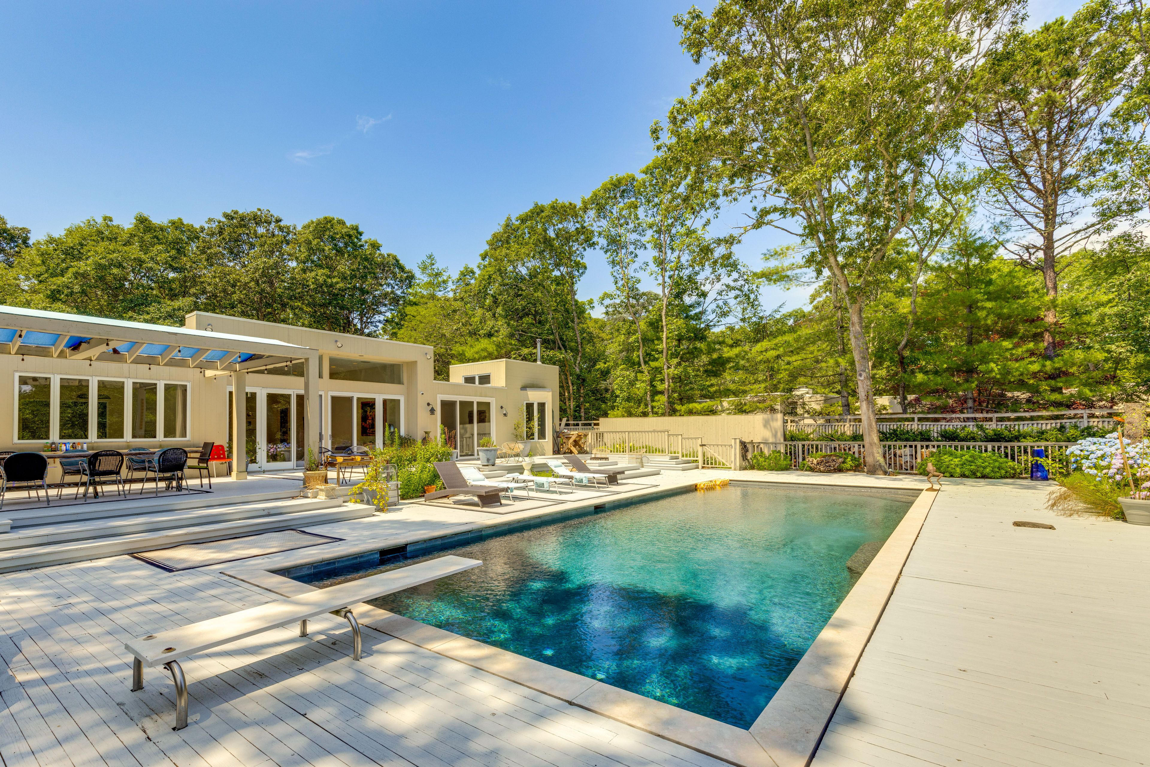 Wainscott Vacation Rental | 4BR | 4.5BA | 2,667 Sq Ft | Stairs to Enter