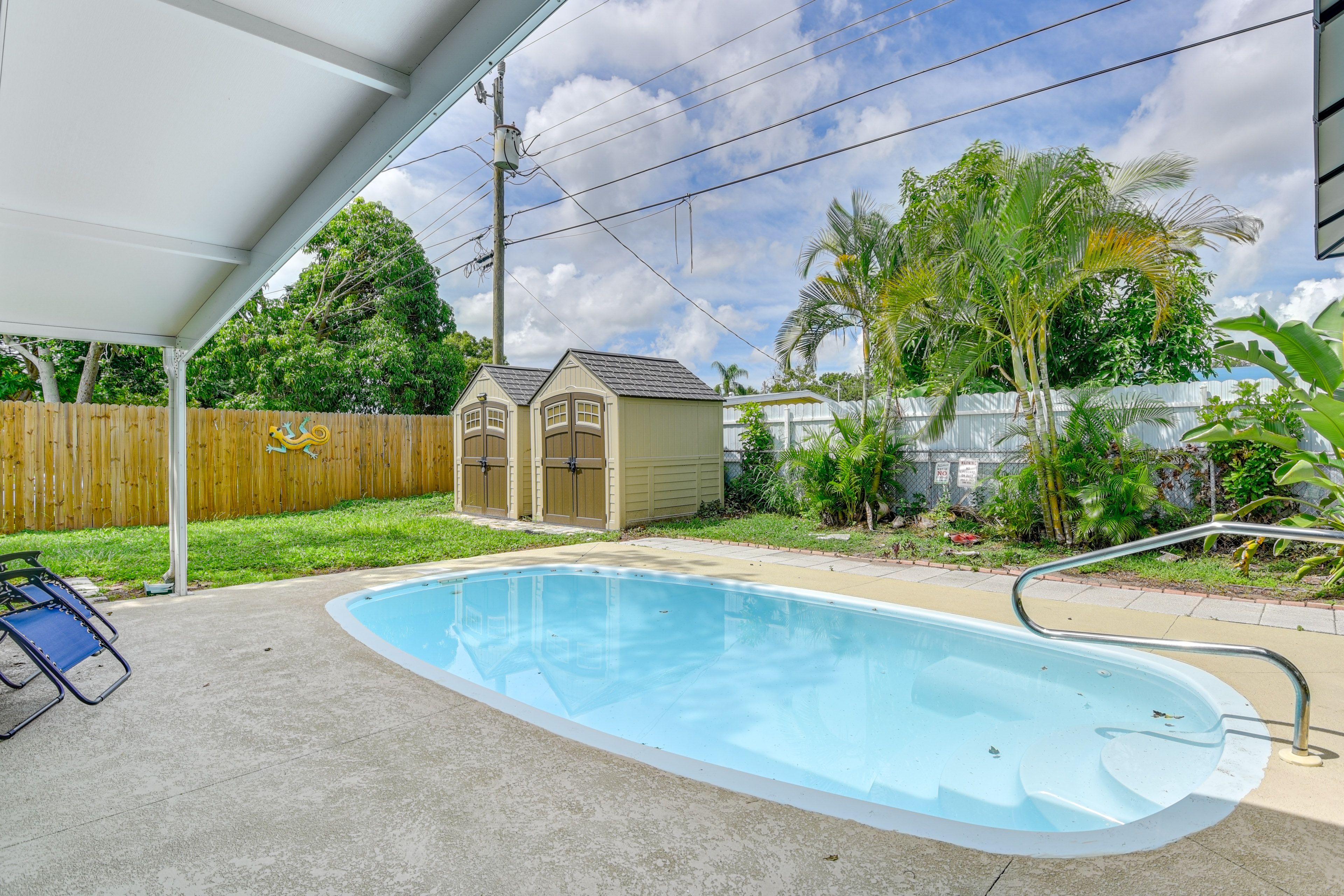 Fenced Backyard | Private Pool