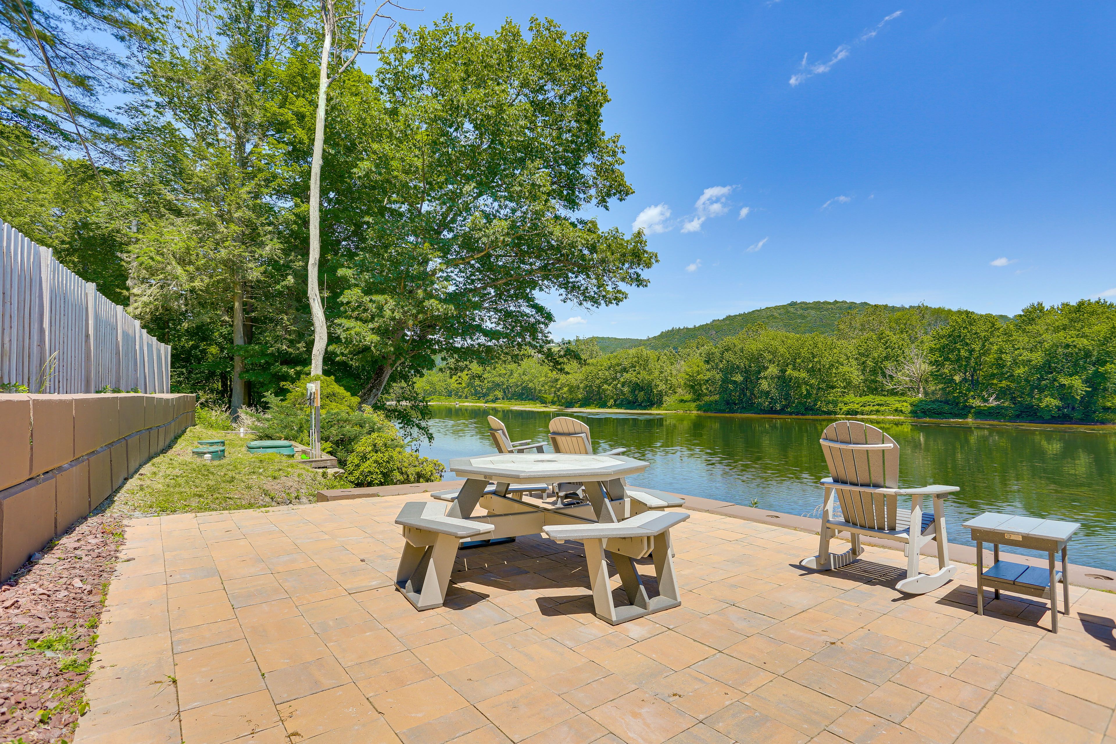 Patio | Picnic Table | Mountain Views