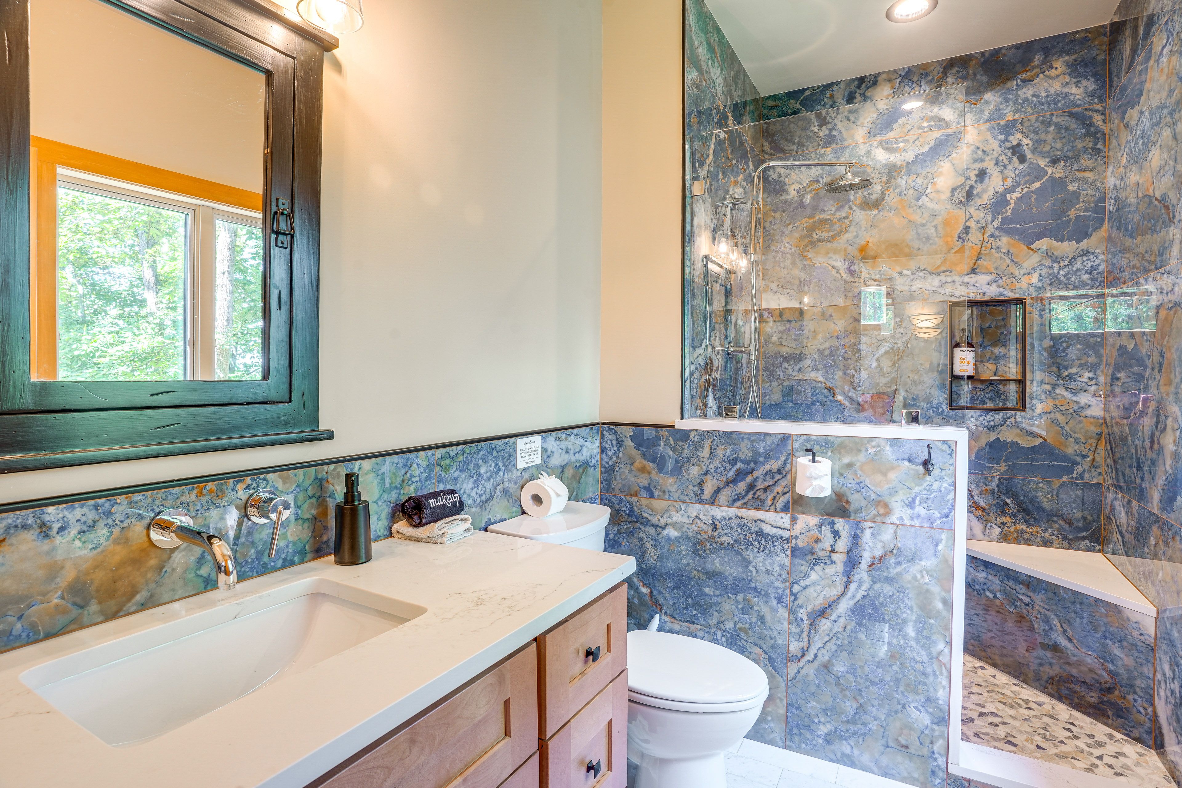 Bathroom | Complimentary Toiletries | Towels Provided | Main Level
