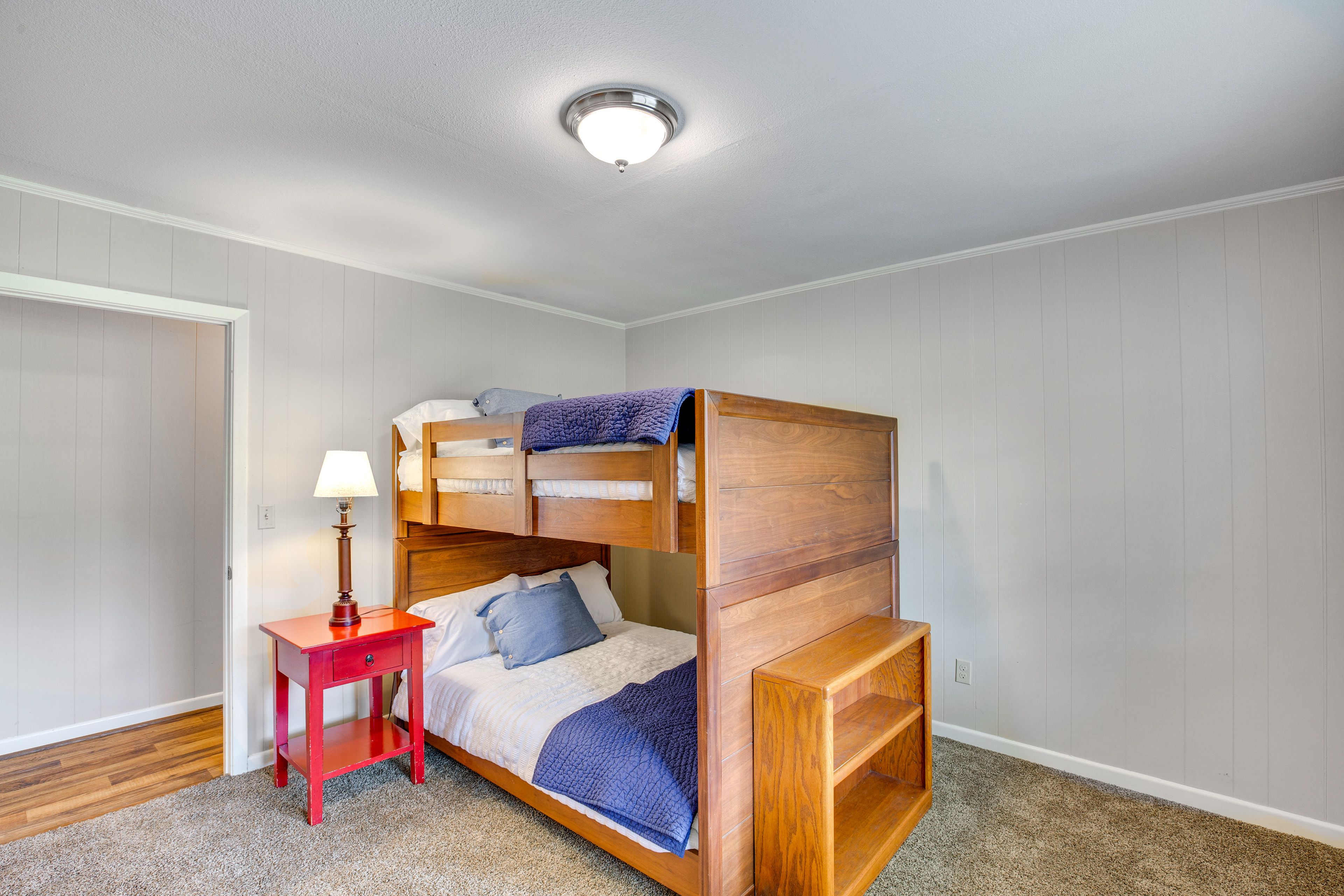 Bedroom 1 | Full Bunk Bed | Linens Provided