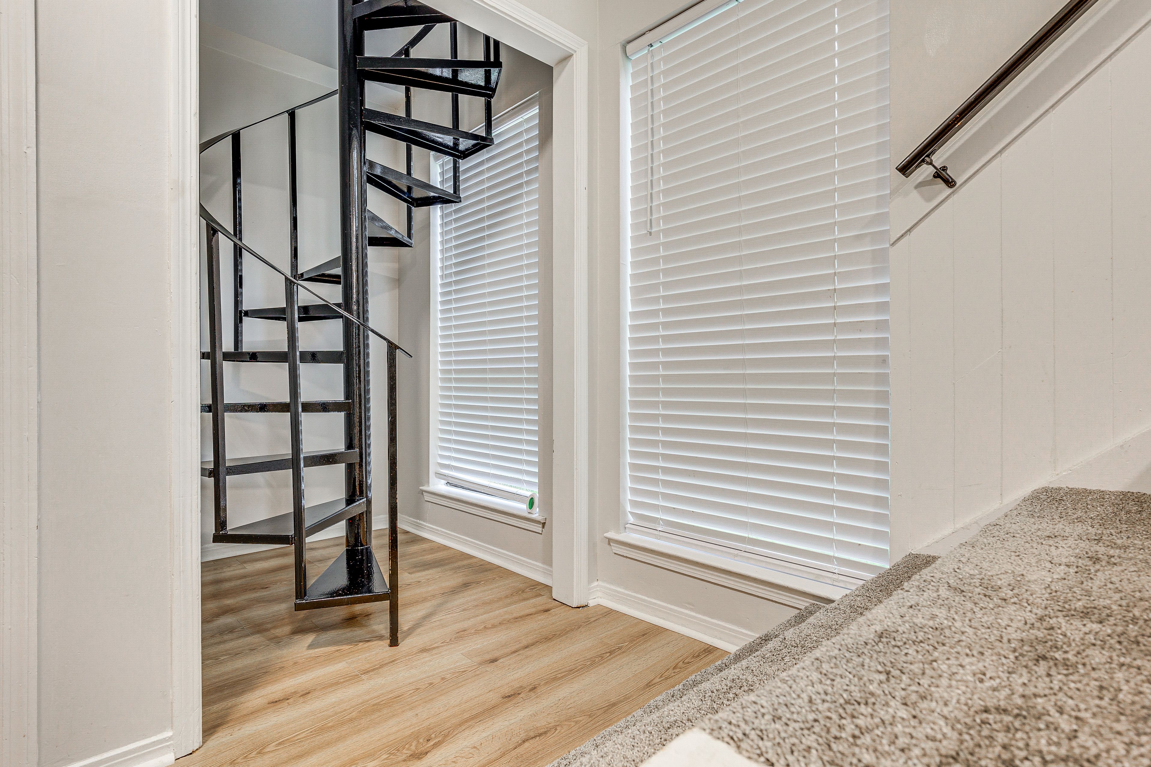 Spiral Staircase to Bedroom 3