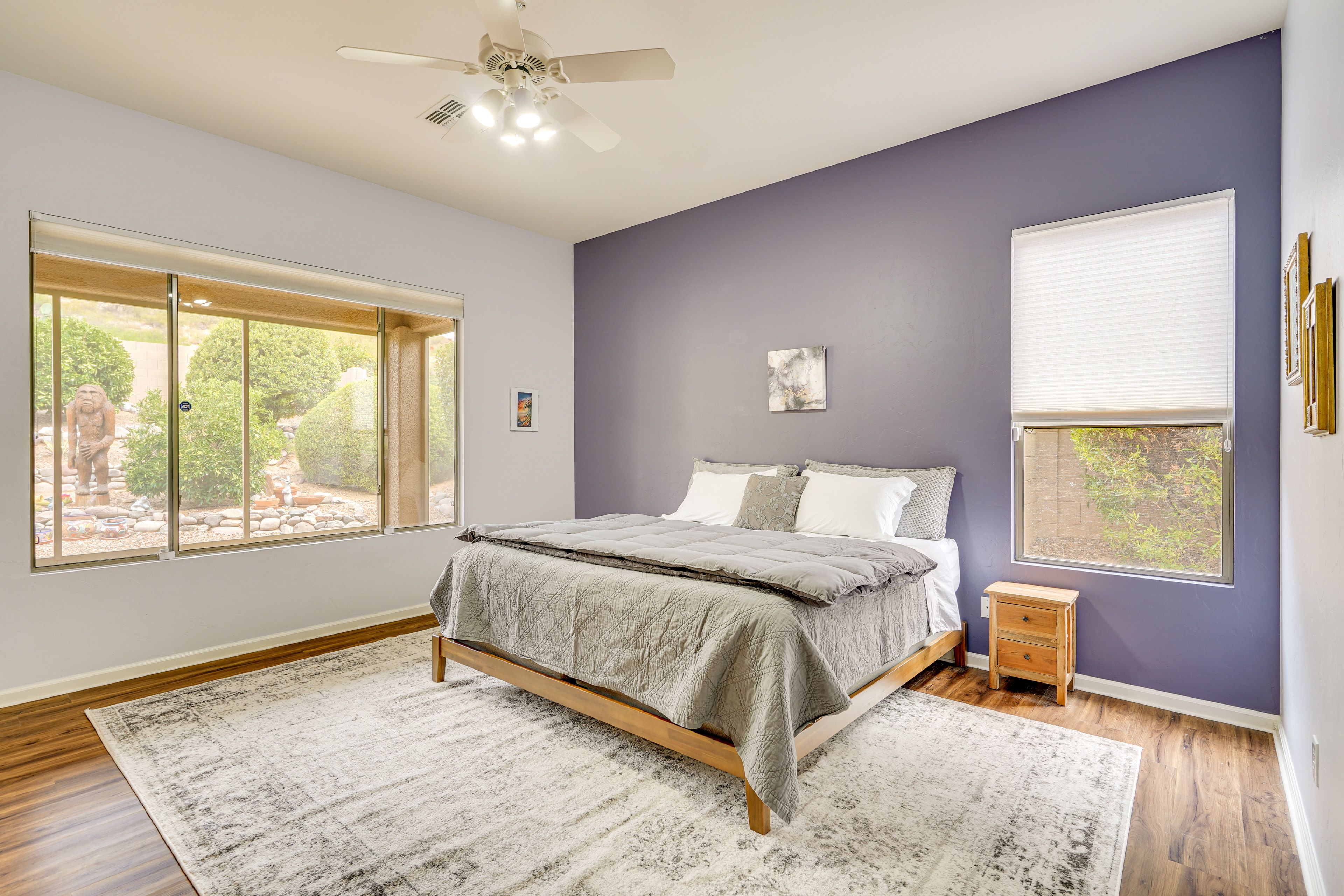 Bedroom 1 | King Bed | Linens Provided | Smart TV