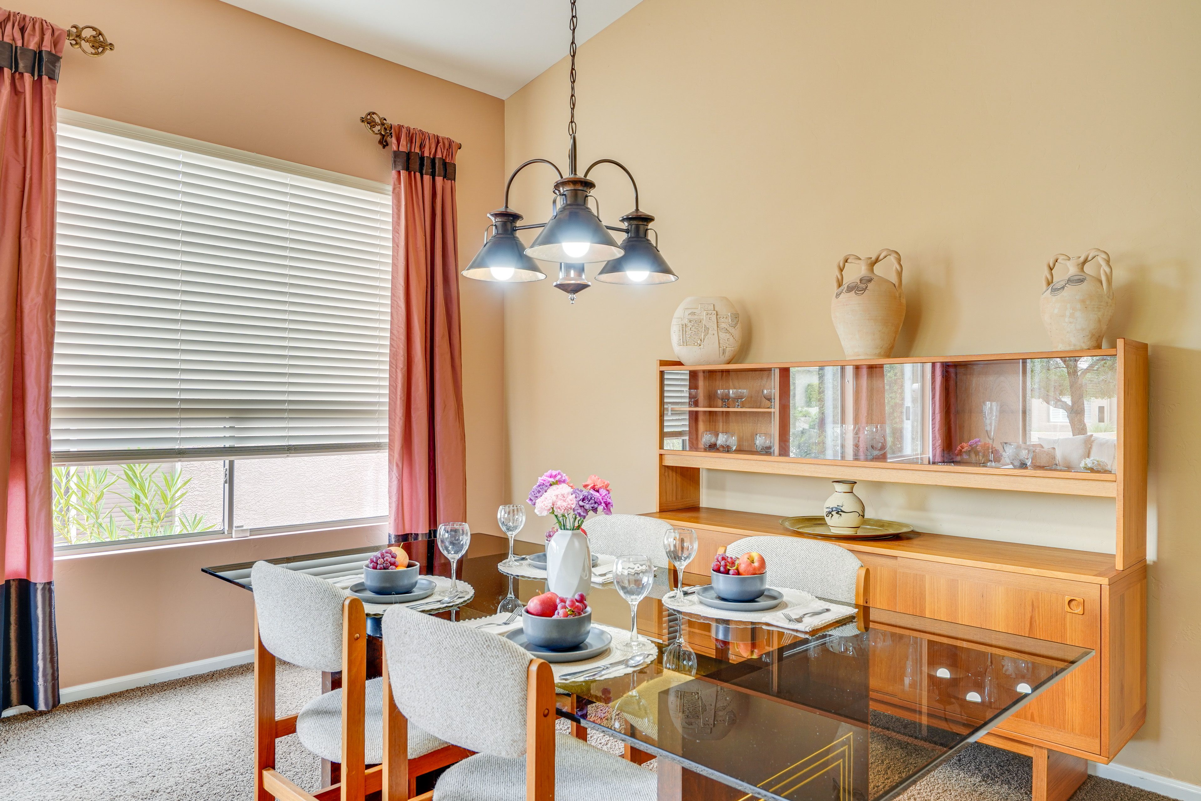 Dining Area | Open Floor Plan | Dishware & Flatware Provided