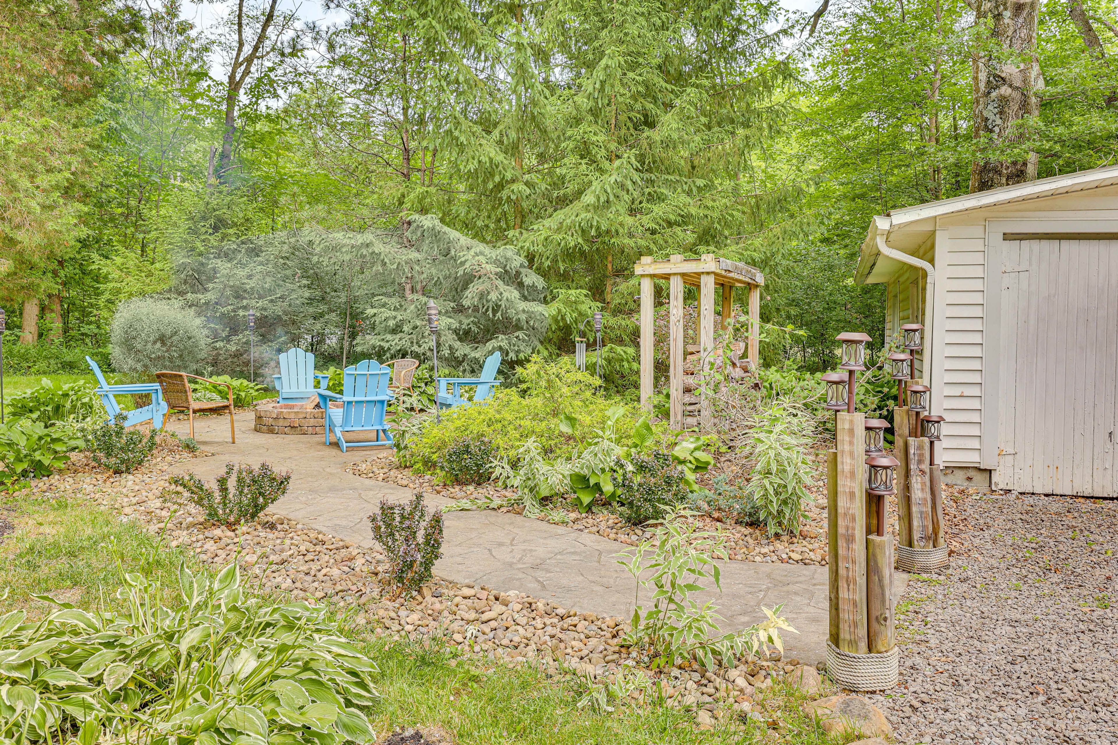 Wood-Burning Fire Pit