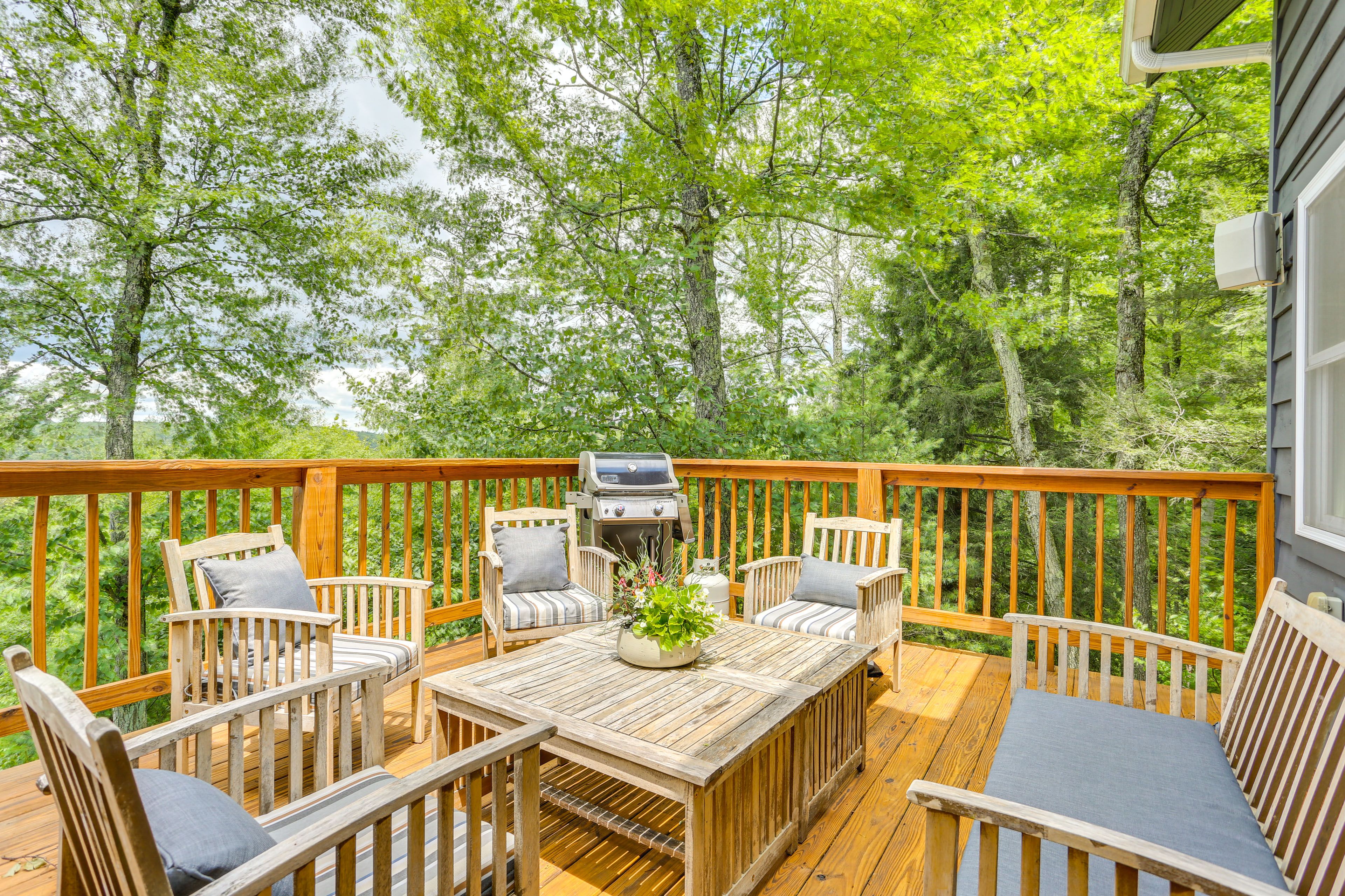 Furnished Deck | Gas Grill