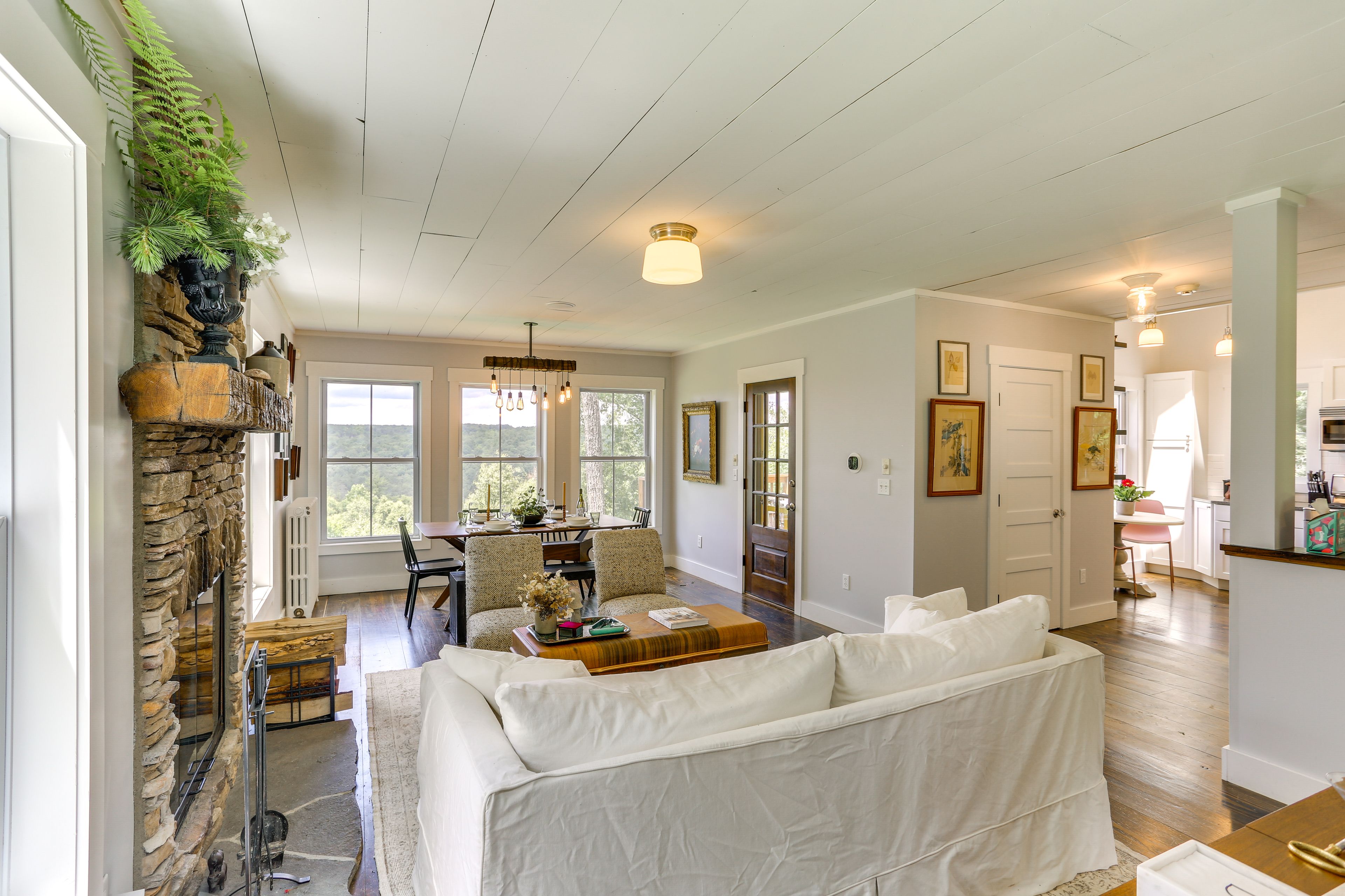 Living Room | Window A/C Unit | Central & Electric Heating | Main Level
