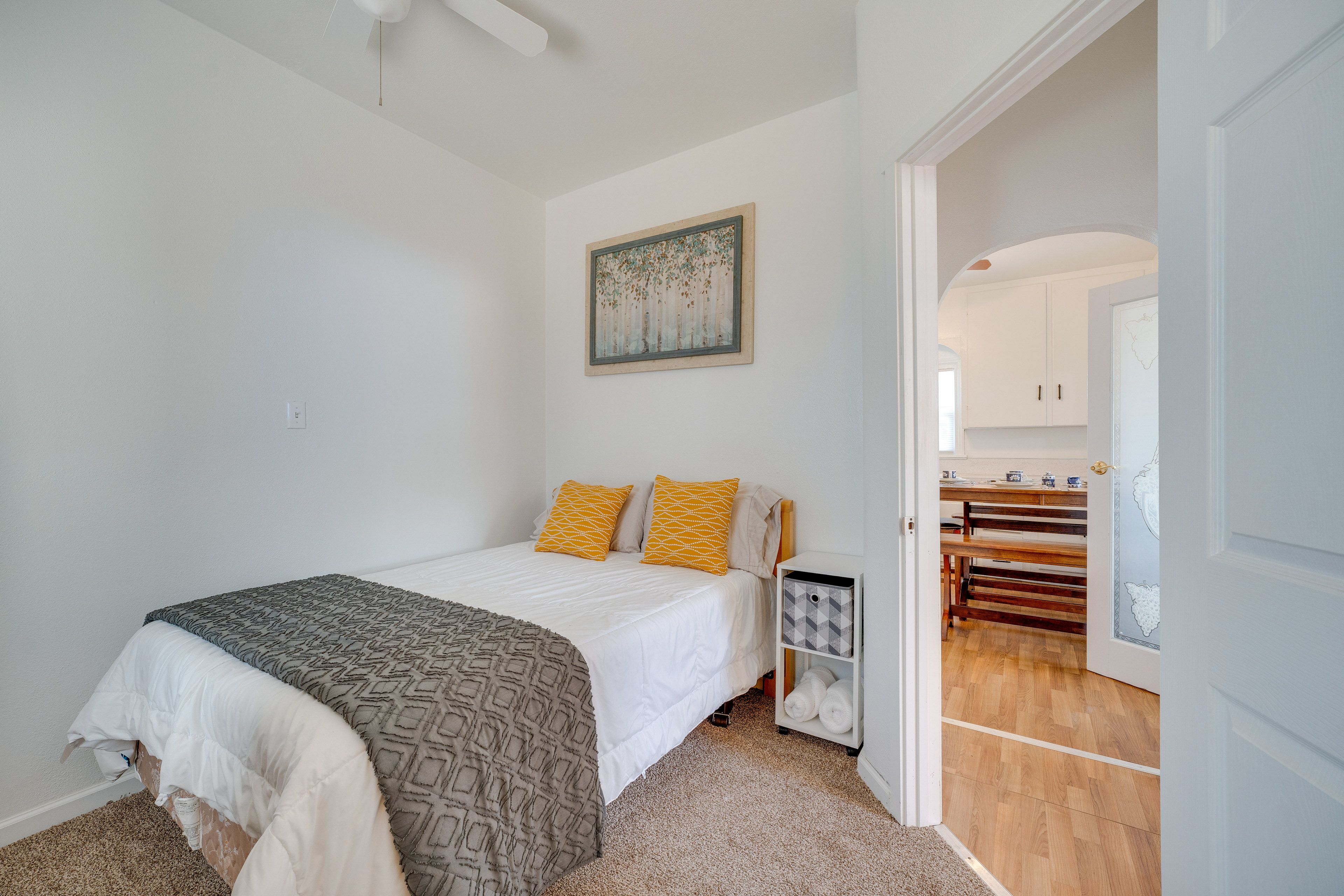 Bedroom 3 | Full Bed | Desk | Smart TV