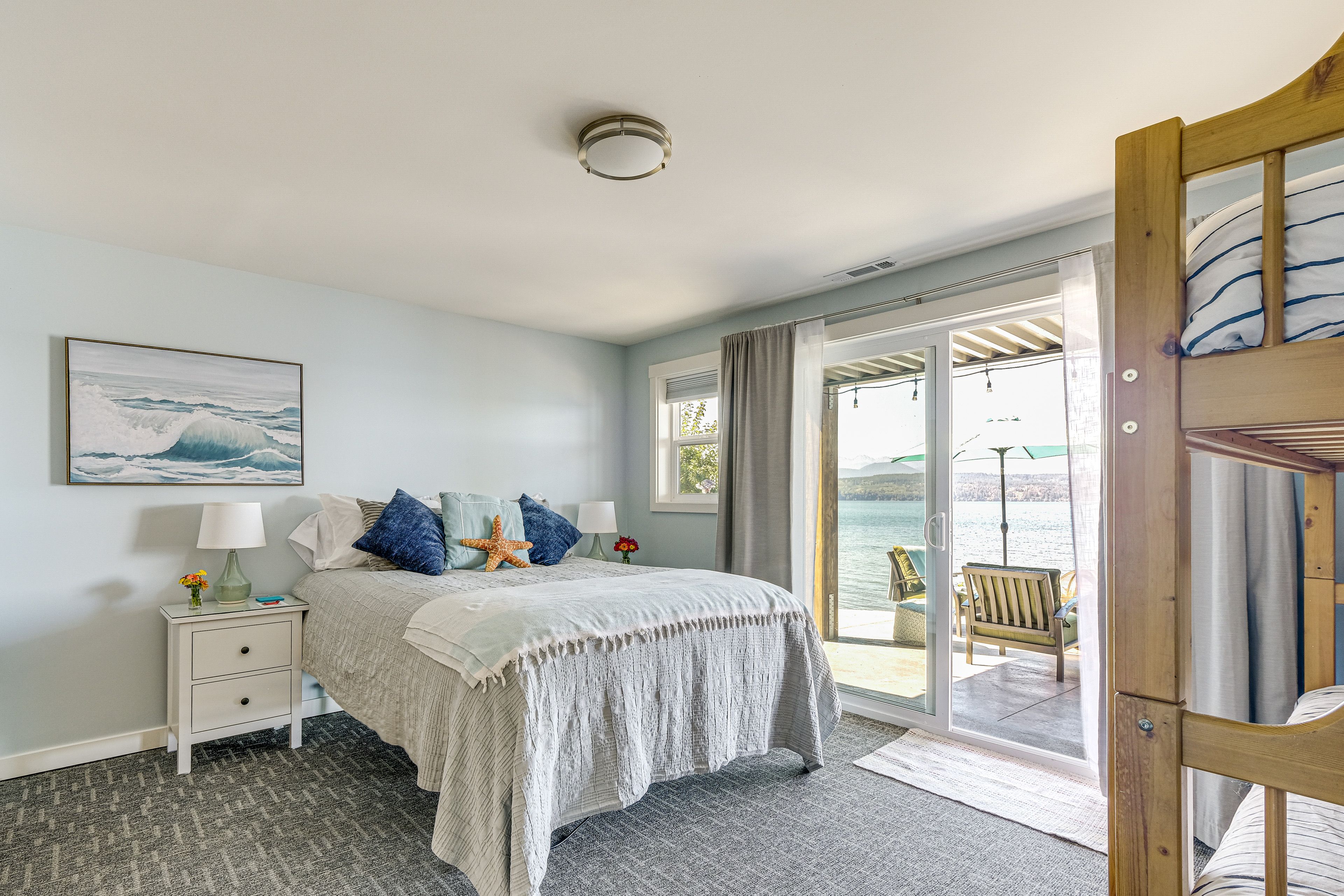 Bedroom 3 | Queen Bed | Twin Bunk Bed | Basement