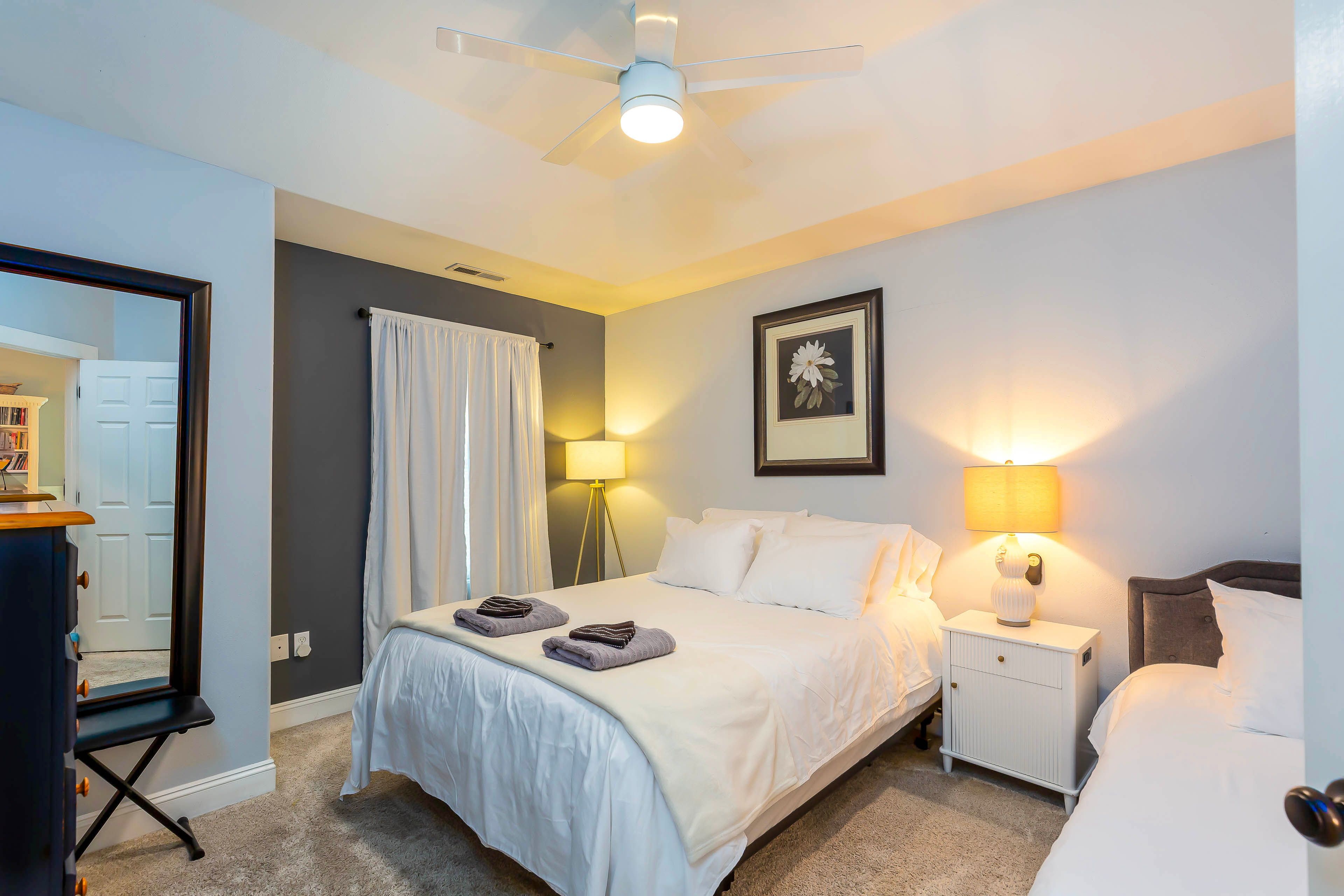 Bedroom 3 | 2nd Floor | Queen Bed | Twin Bed