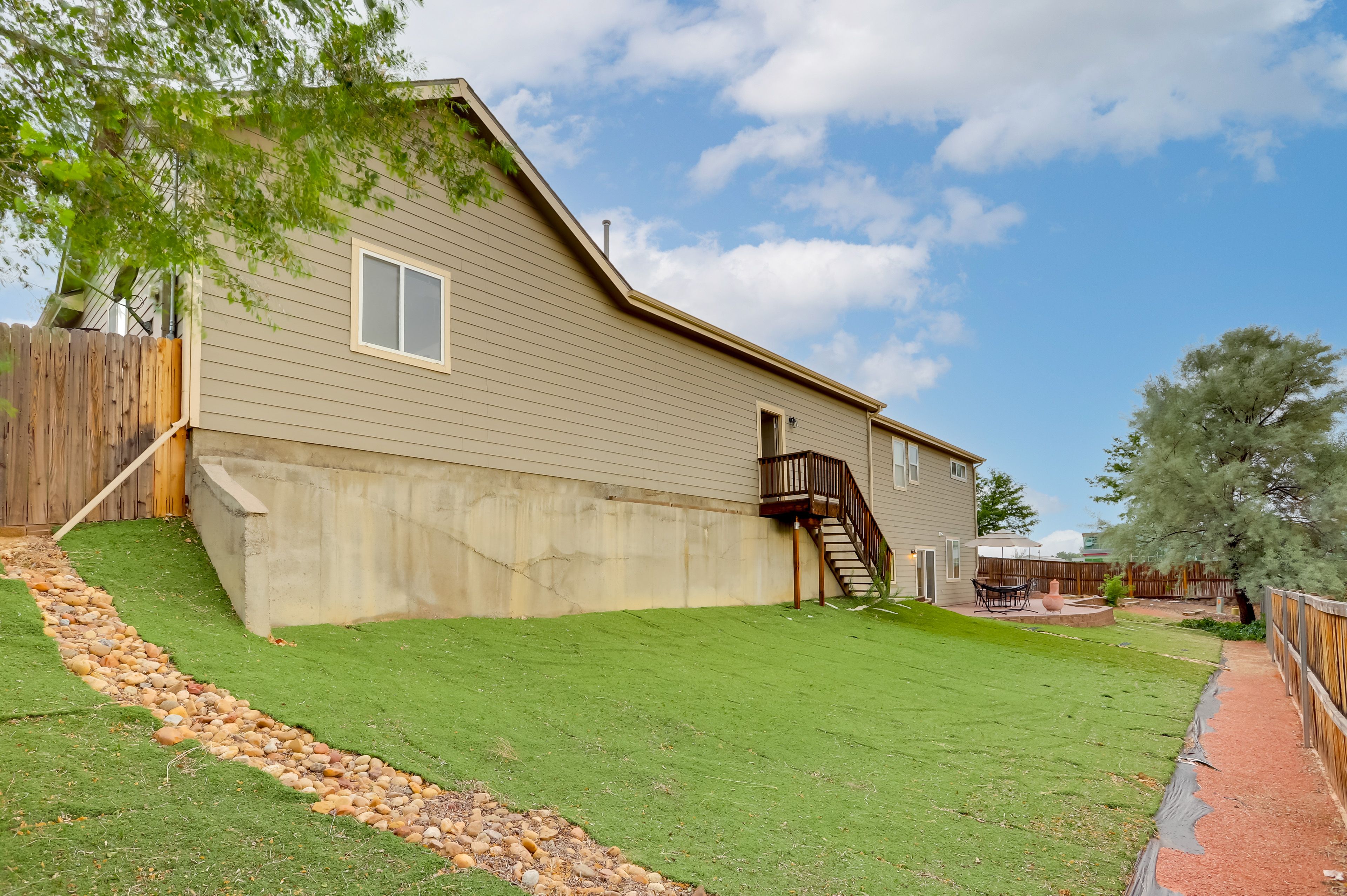 Fenced Yard