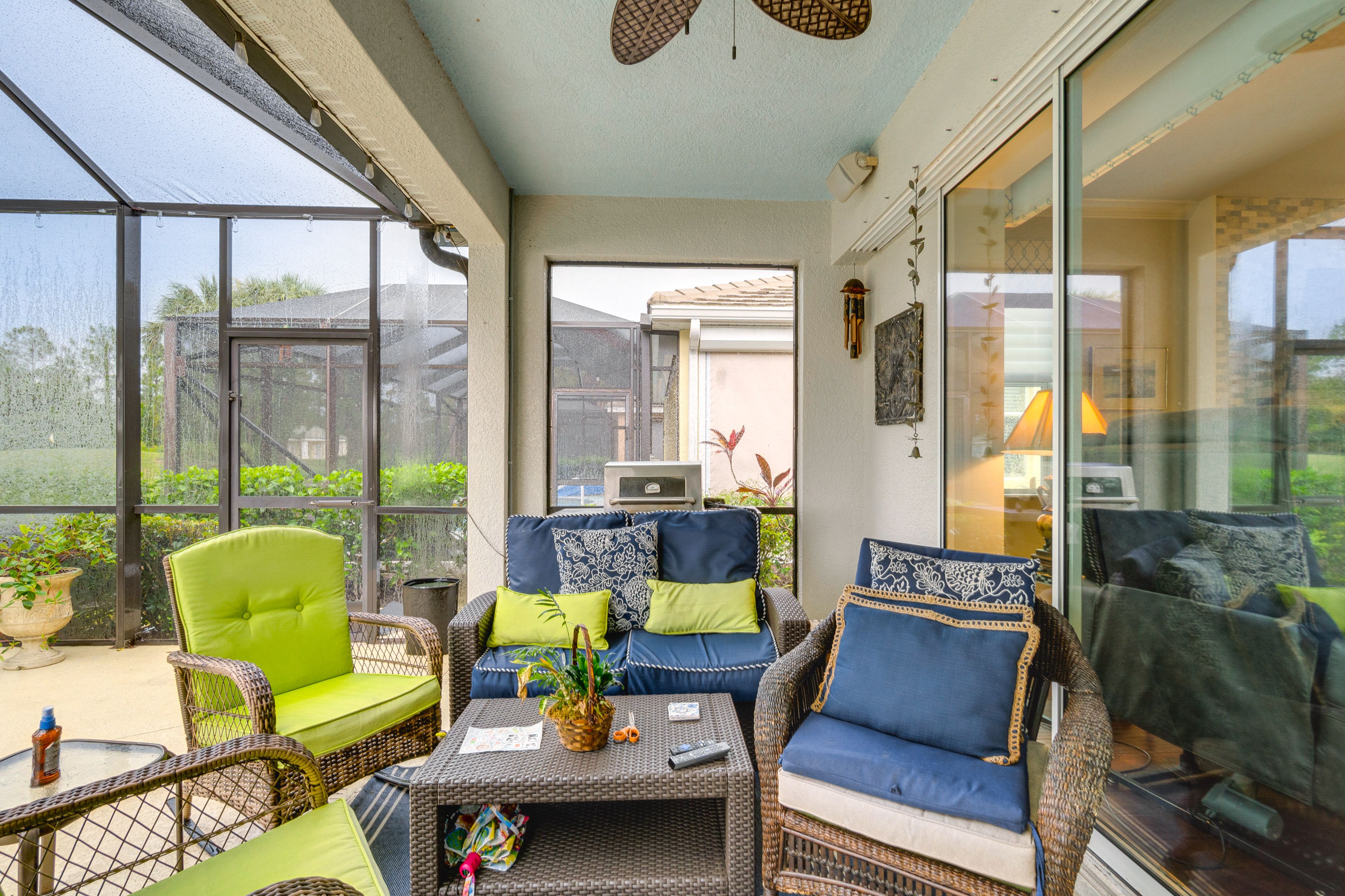 Private Patio | Gas Grill | Smart TV