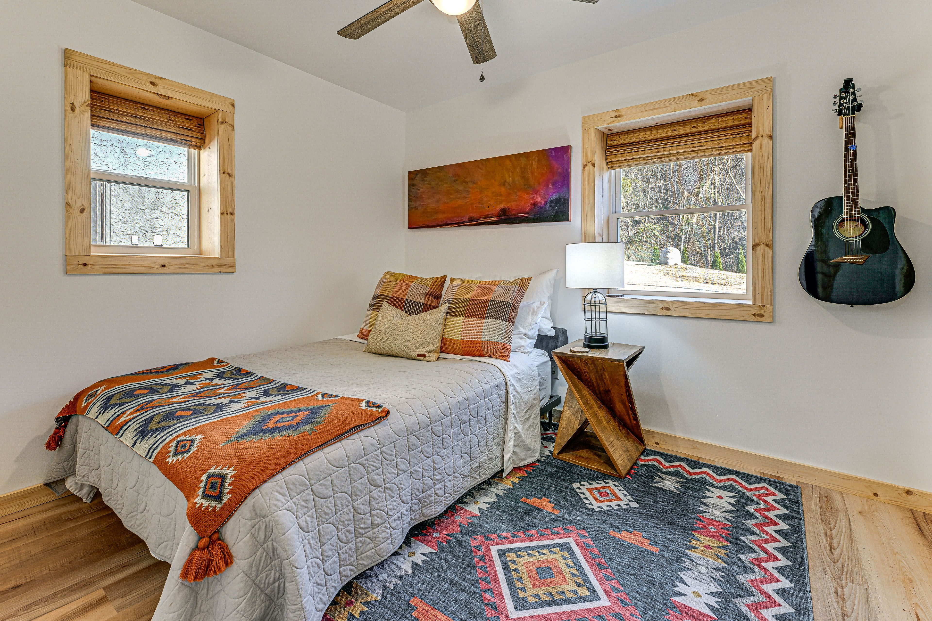 Bedroom 2 | 1st Floor | Queen Bed | Linens Provided